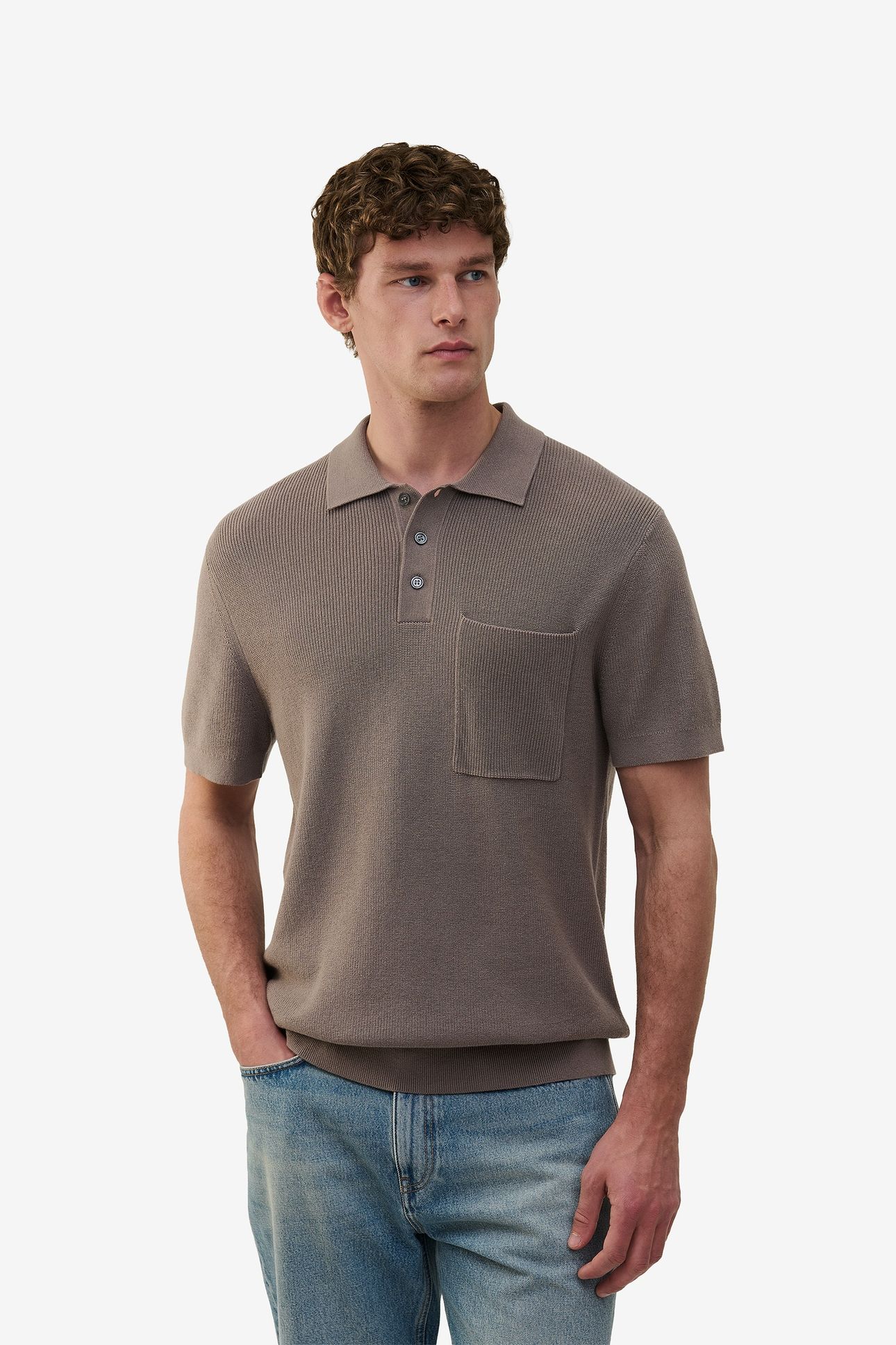 HUDSON SS COTTON BEIGE 1