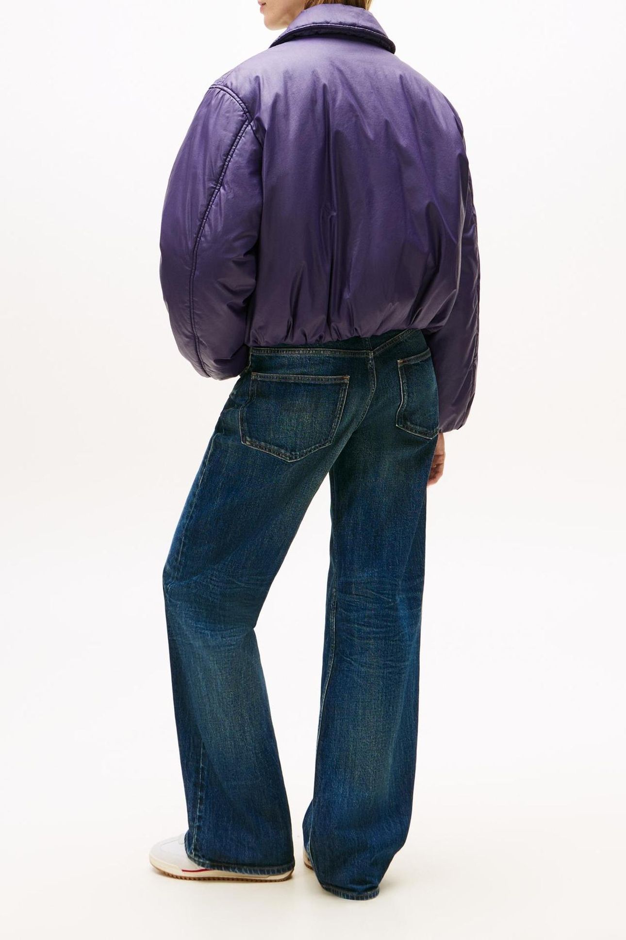 TJW OILED PADDED JACKET NOCTURNAL PURPLE 2