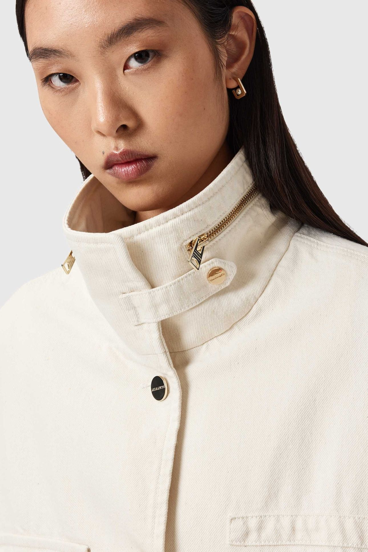 CLAY DENIM JACKET ECRU WHITE 9