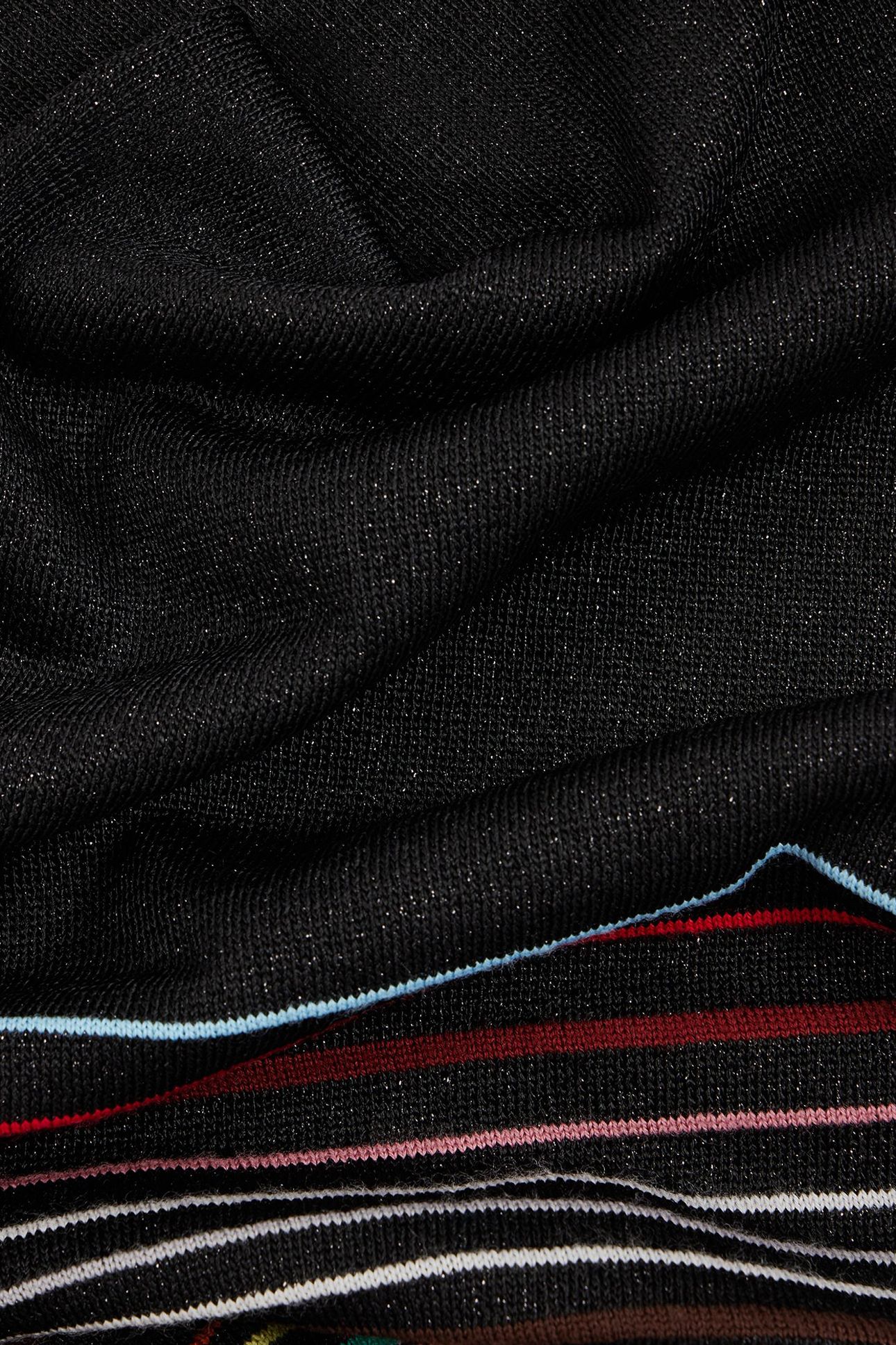 WOMEN SCARF SIGNATR LUREX MULTI COLOURED 6