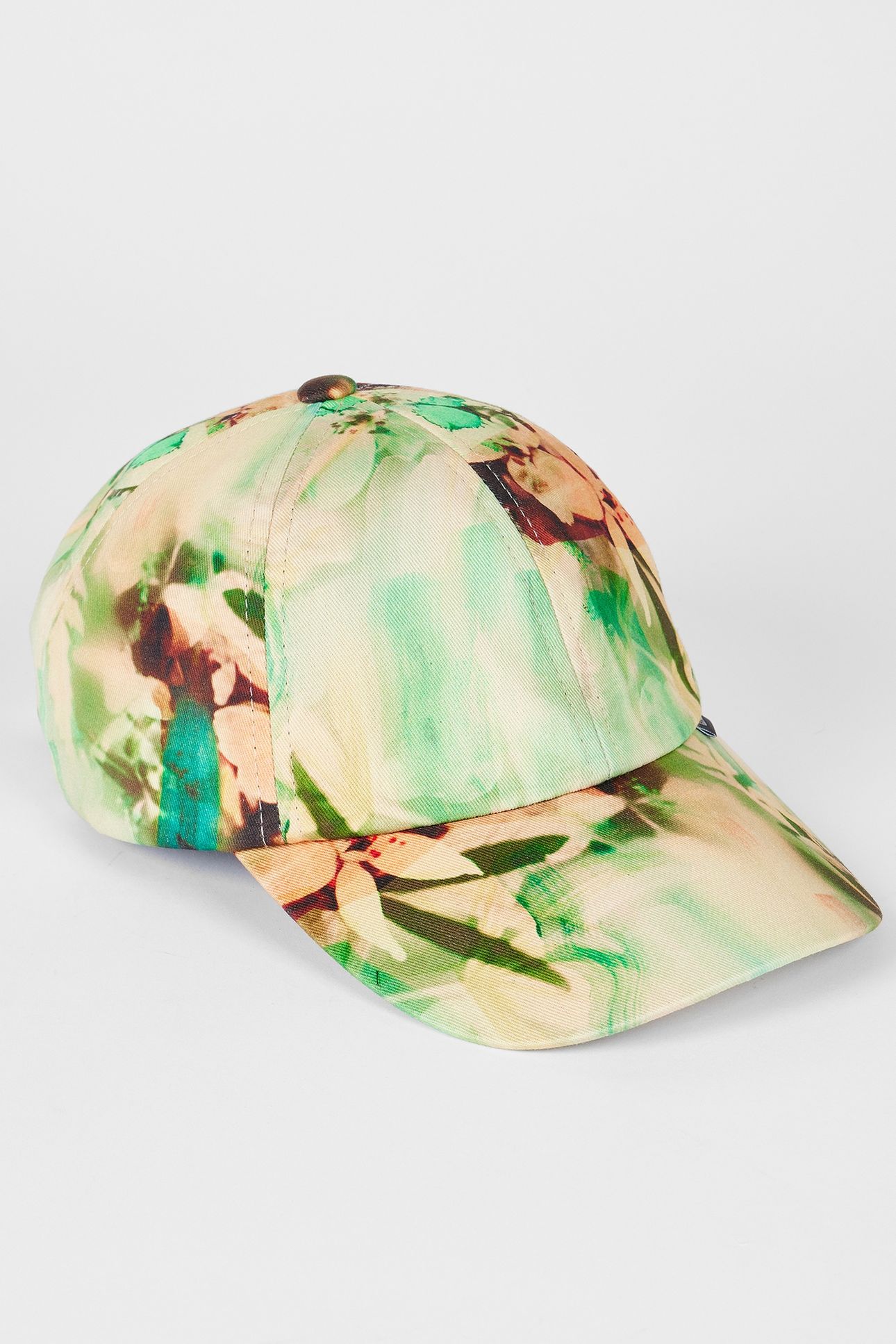 MEN CAP MAINLINE PRINT EMERALD GREEN 2