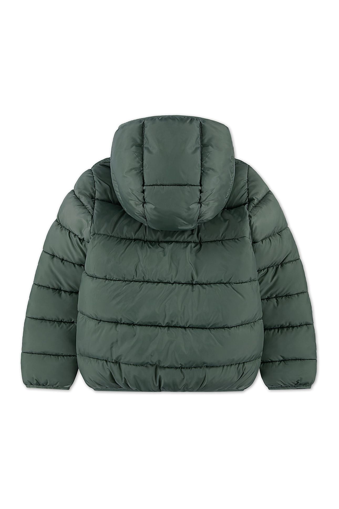 BOYS SHERPA LINED PUFFER LAUREL WREATH 2