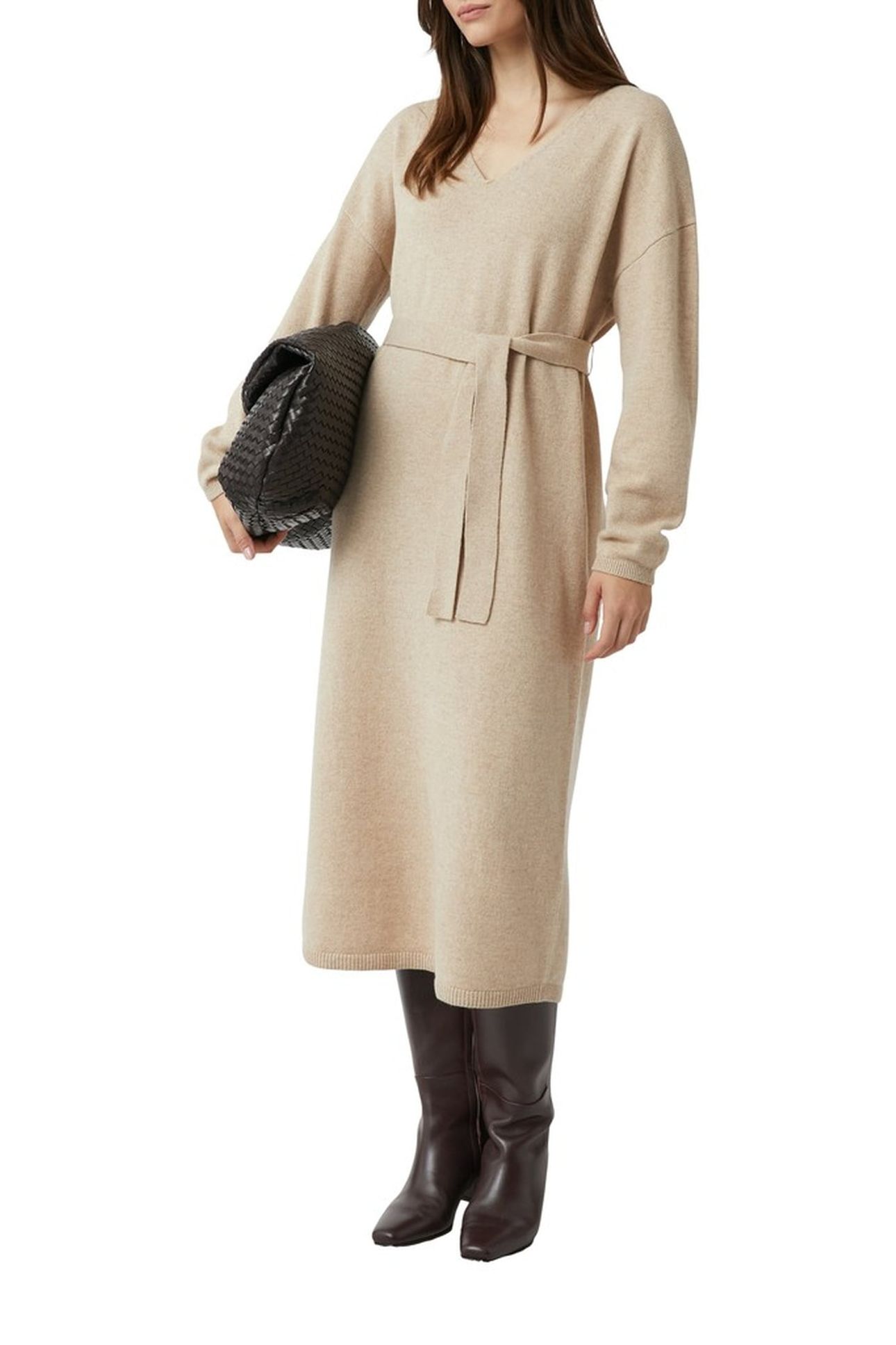 COMMA DRESSES BEIGE 2