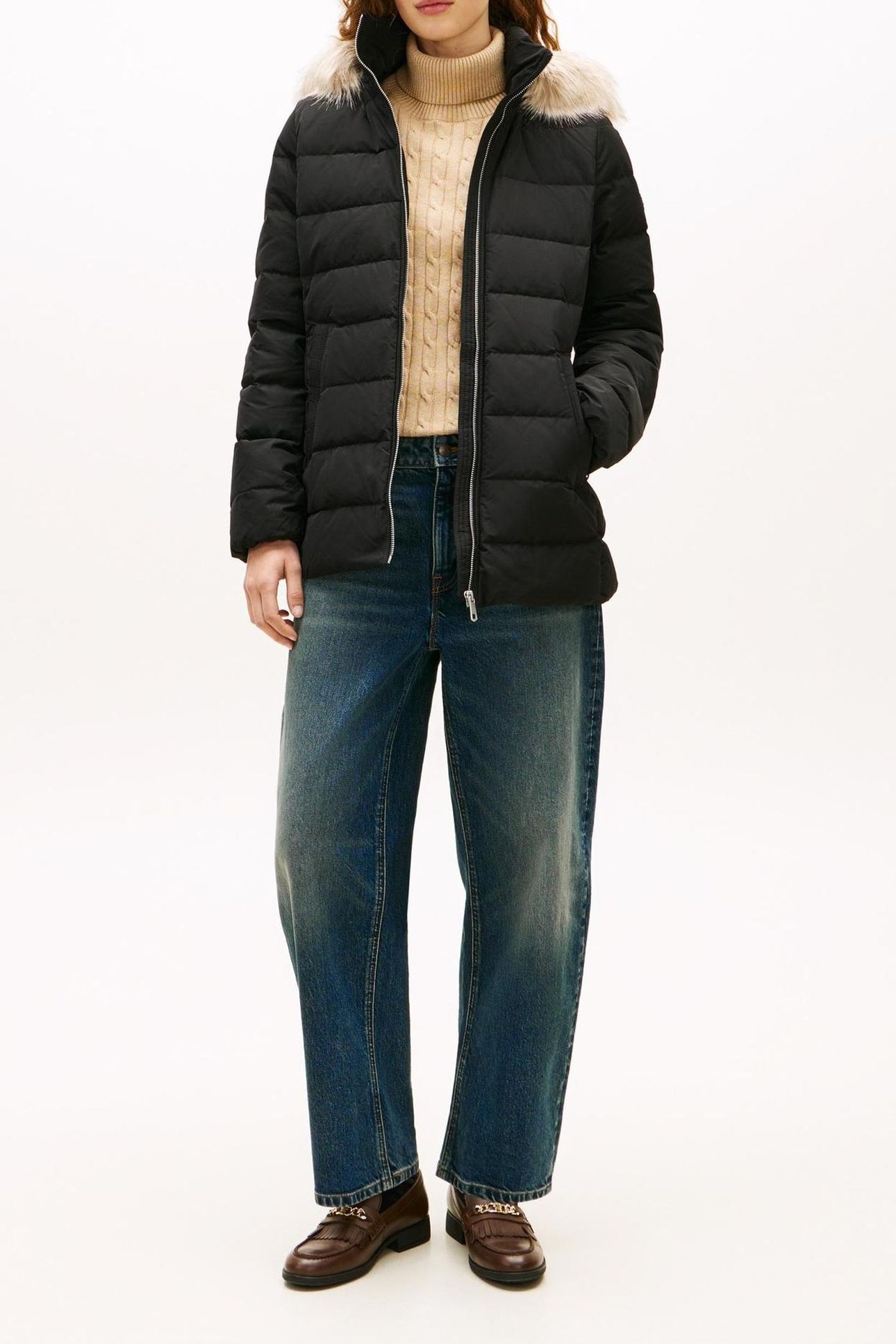 MW DOWN SLIM JACKET BLACK 2