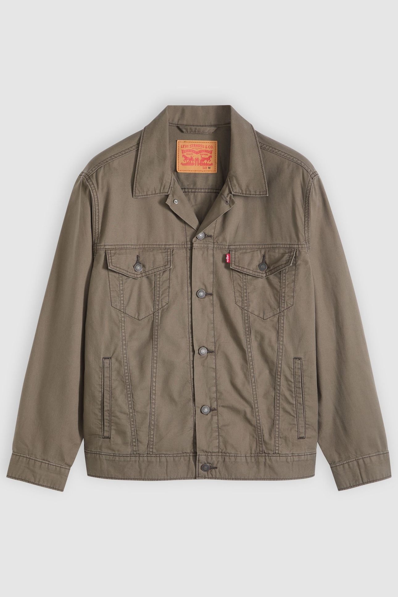 RELAXED TYPE III TRUCKER JACKET MAITAKE BROWN 4