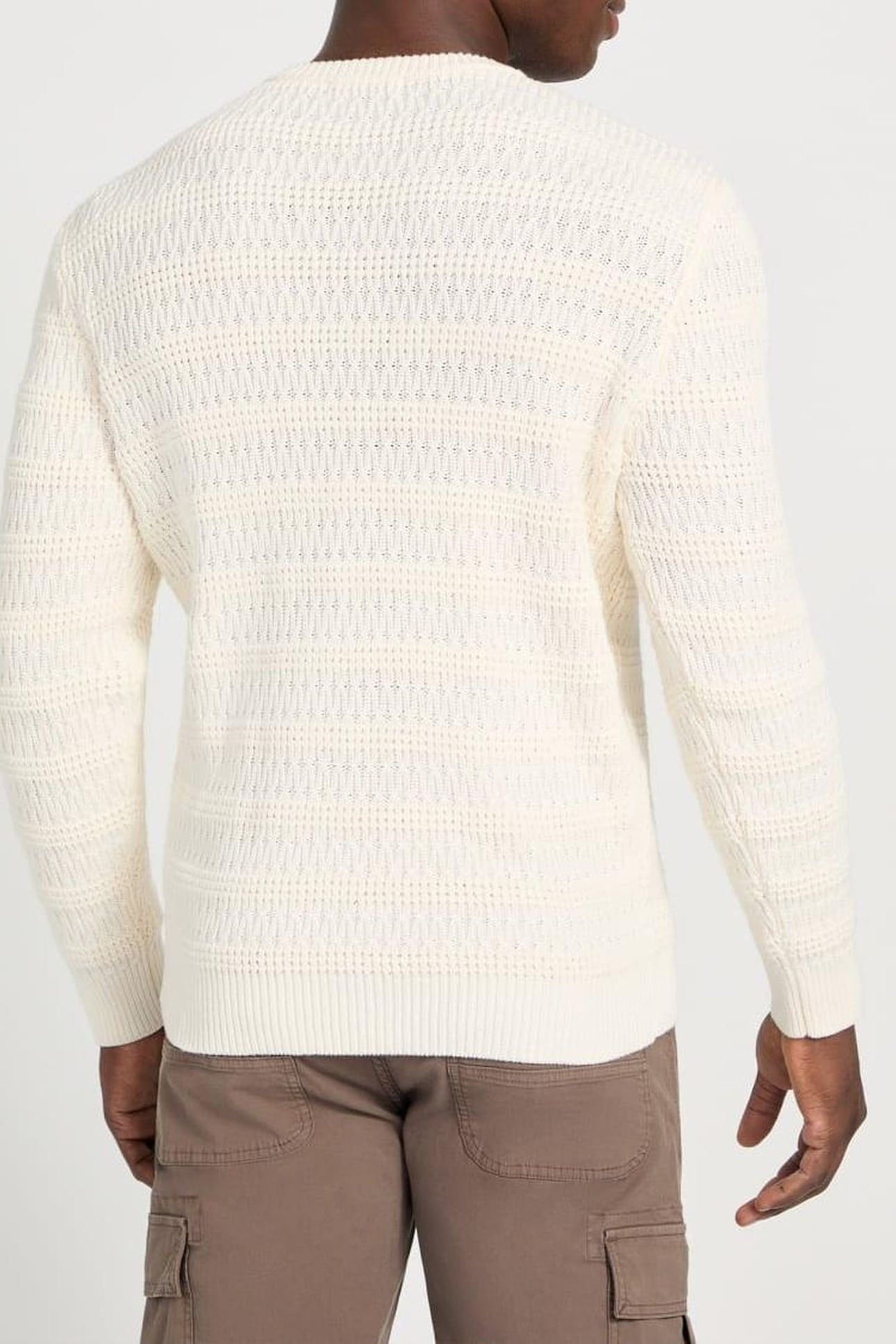 JEFF CN STITCHED SWT SALT WHITE 2