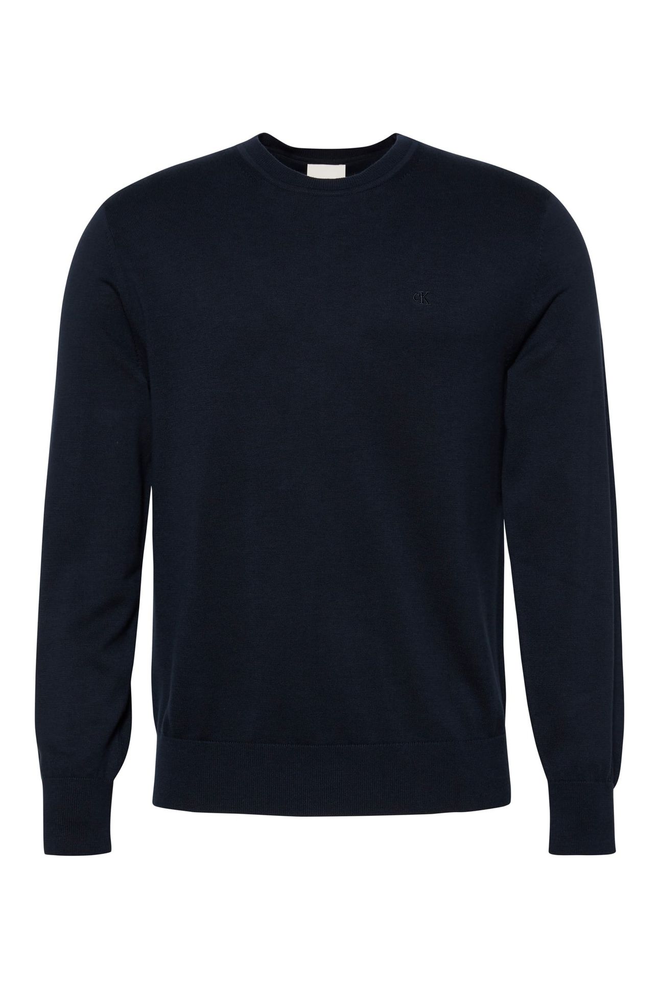 LS SUPIMA COTTON CREW DARK SAPPHIRE 4