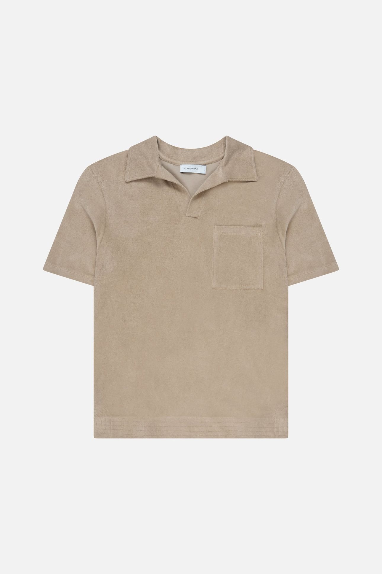 PTOWEL POLOS BEIGE BROWN 3