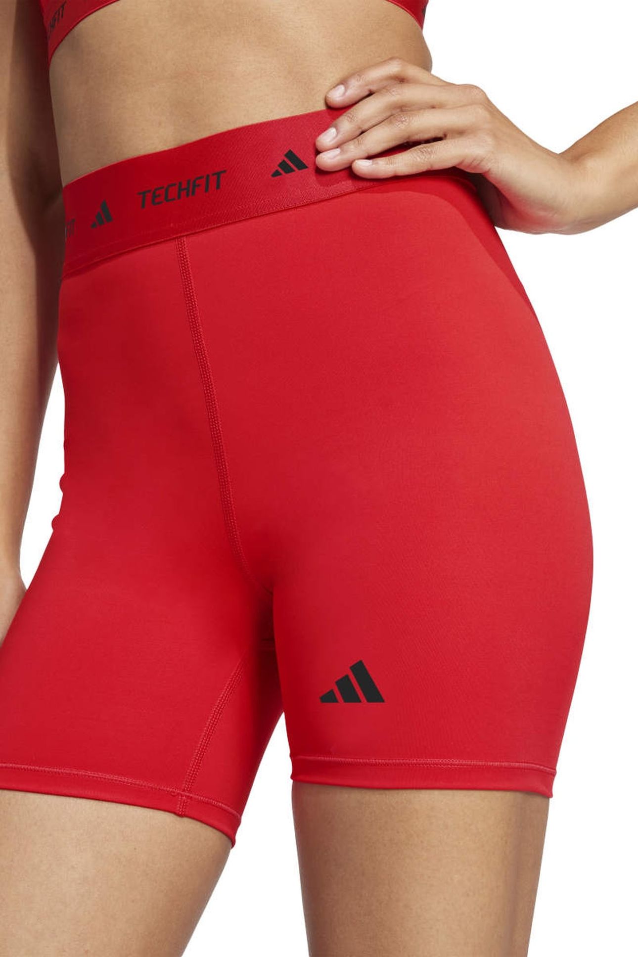 TECHFIT SHORT LEGGINGS PURE RUBY 5