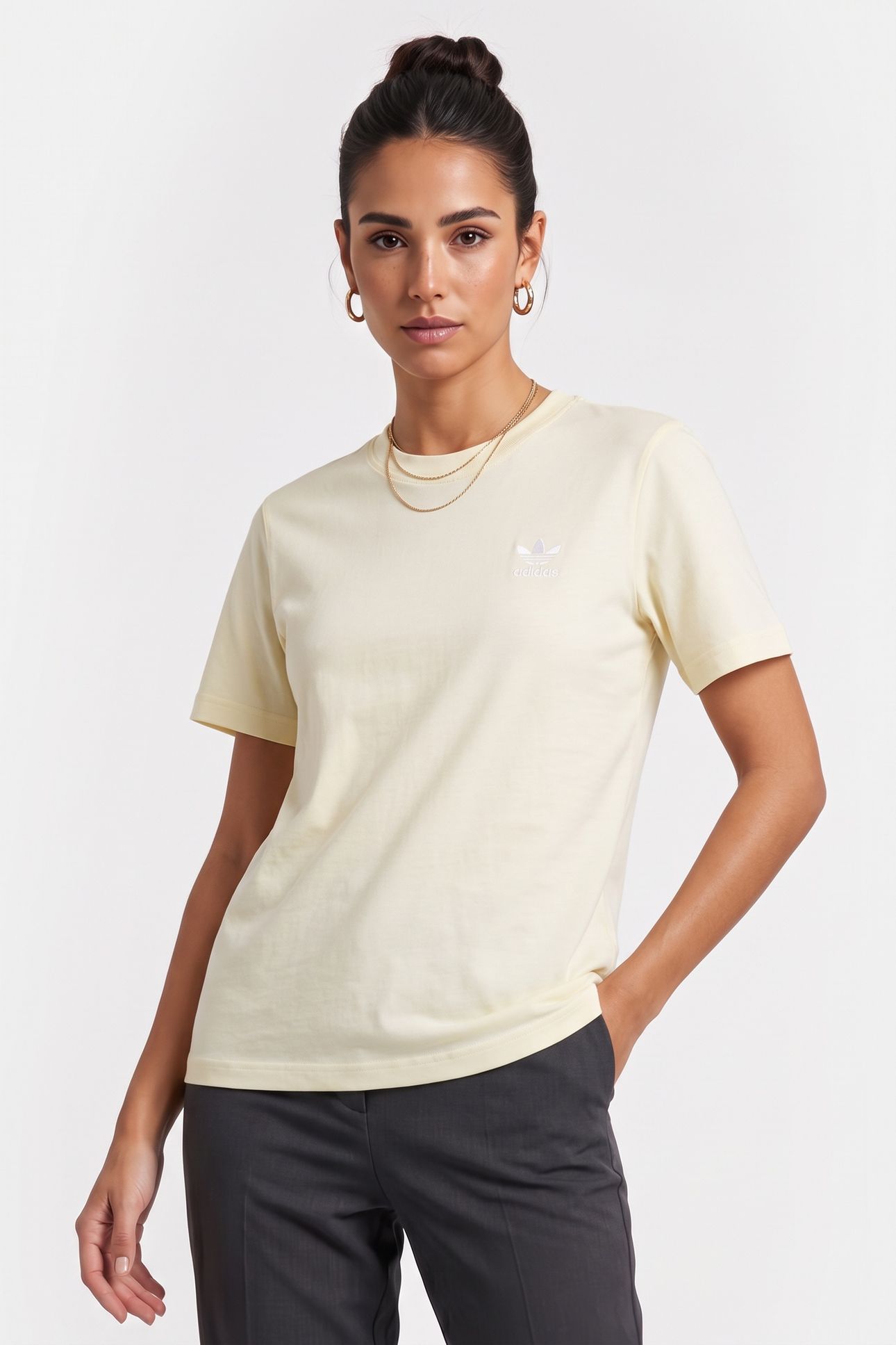 UNISEX ESSENTIAL TEE IVORY 3
