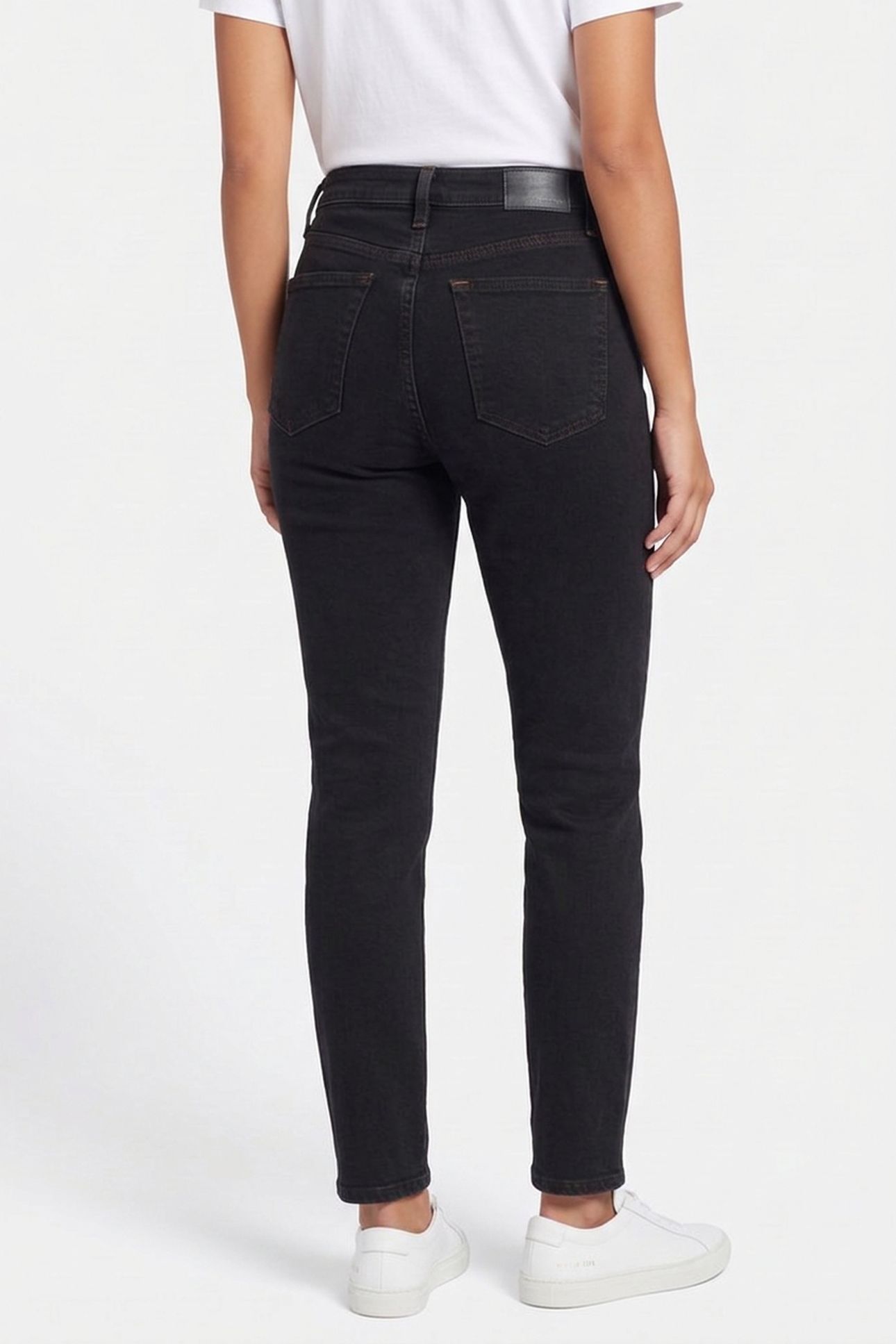 90S HIGH RISE ANKLE CROP NOIR 2