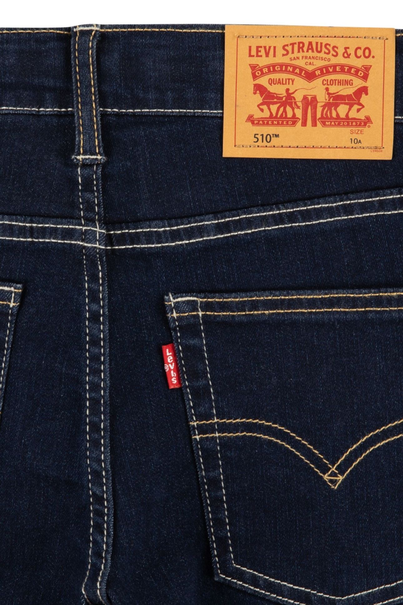 BOYS 510 SKINNY FIT JEANS TWIN PEAKS 3
