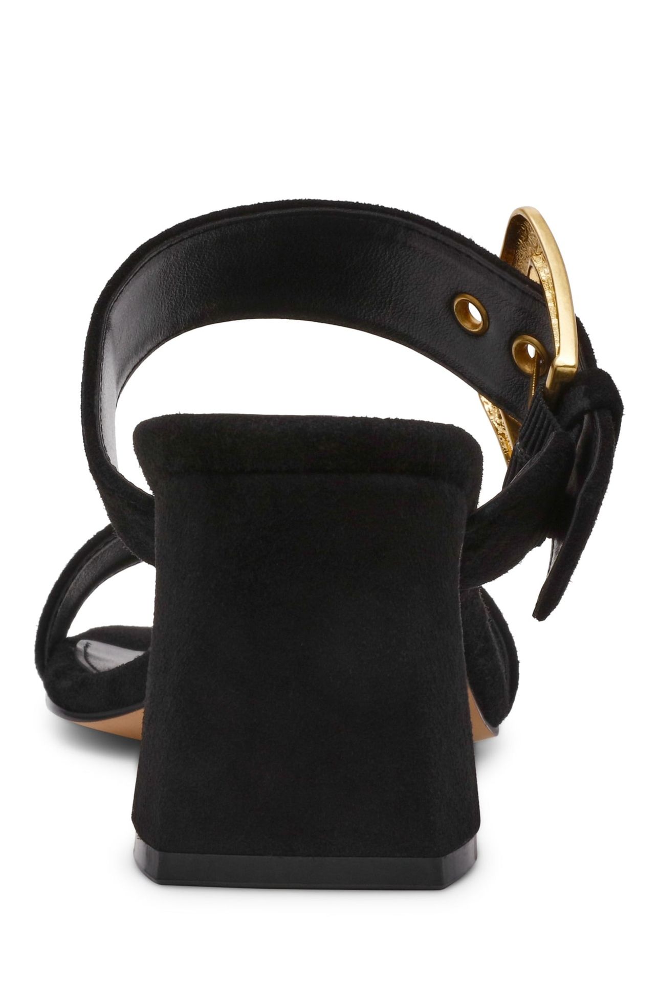 TORIANN SANDALS BLACK SUEDE 4