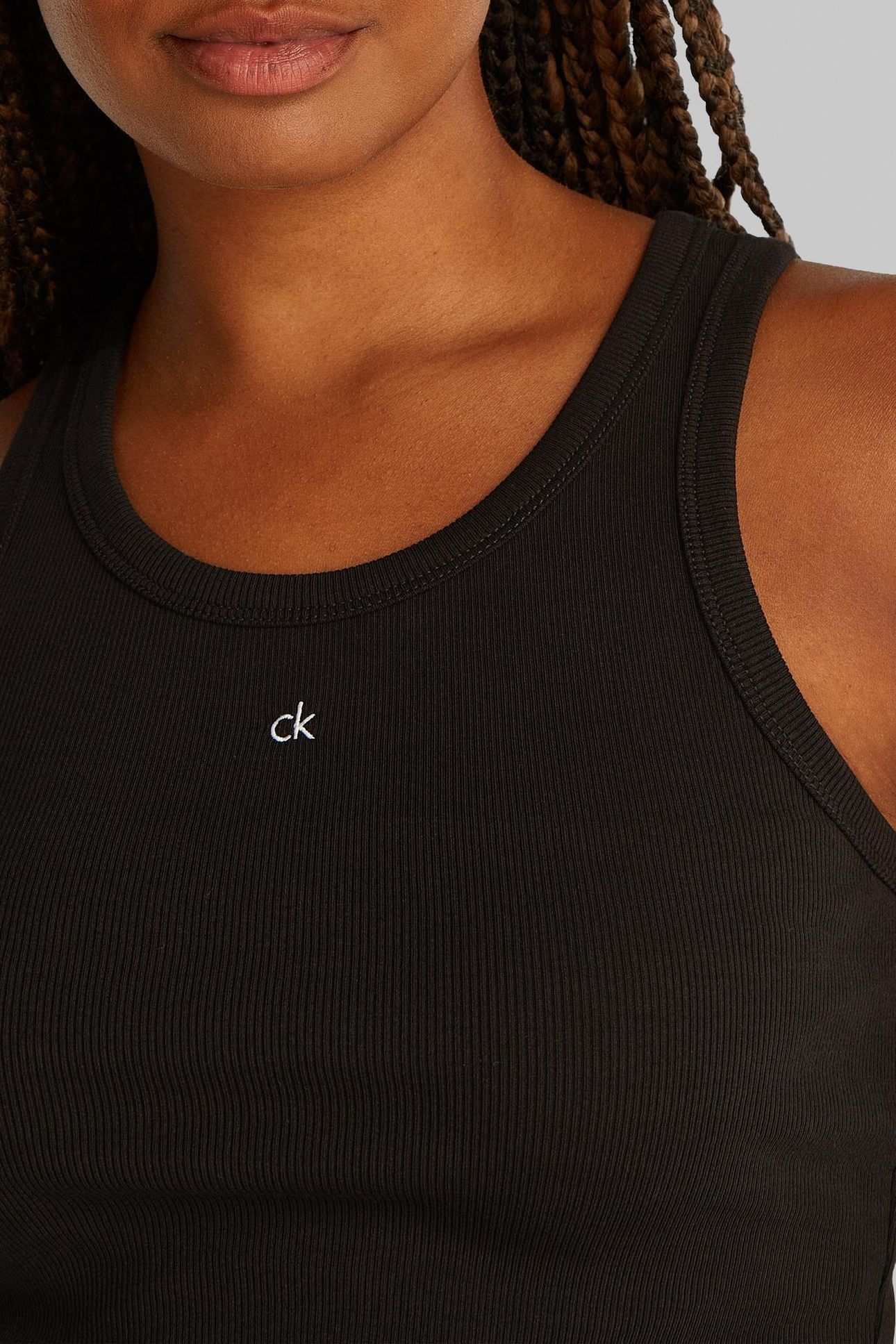 CK EMB GRAPHIC SLIM BLACK 7
