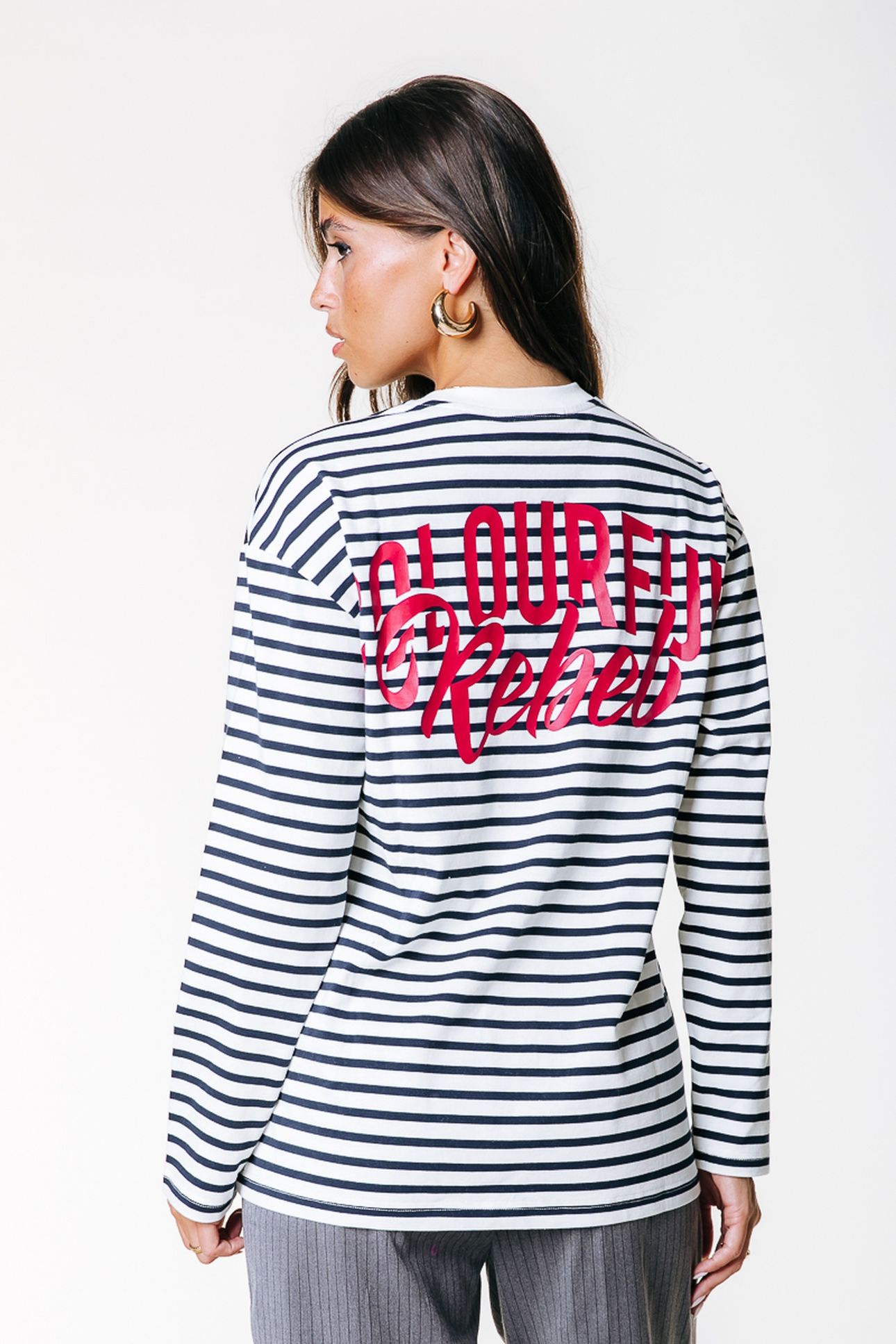 BOLD LOGO LONGSLEEVE OFF WHITE 2