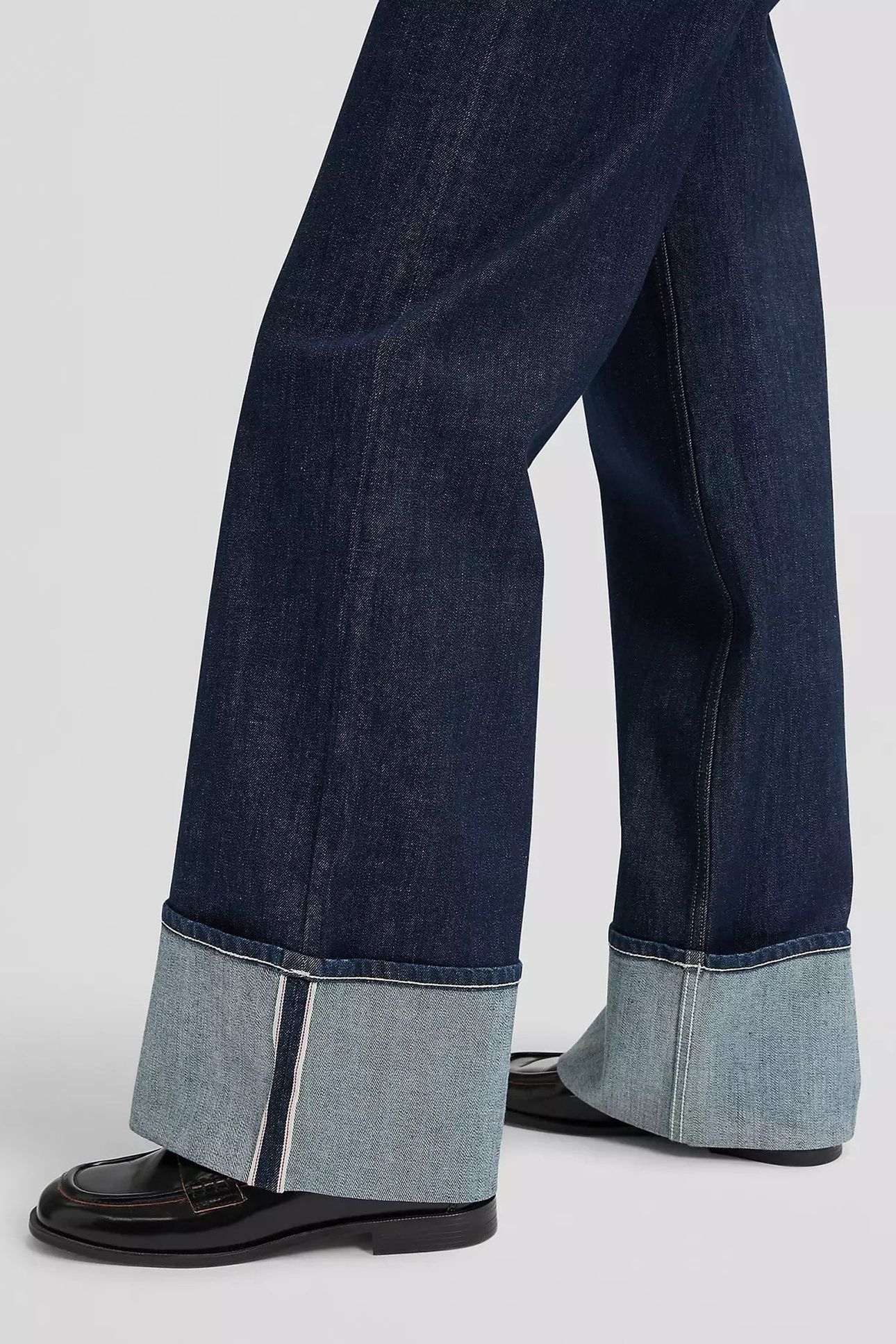 STELLA - XION - HIGH WAIST WIDE LEG DARK BLUE 4