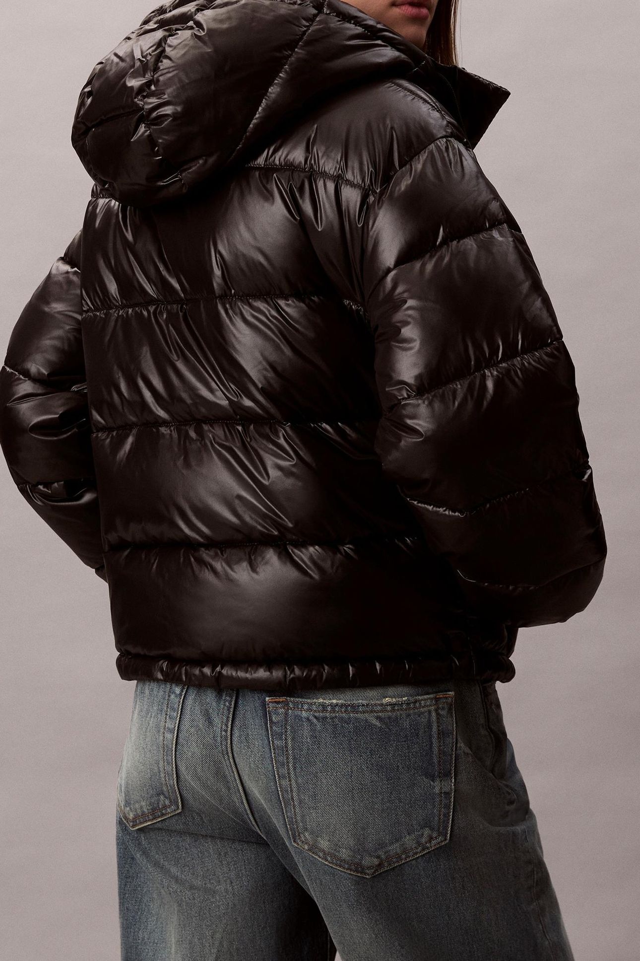SHINE PUFFER JACKET BLACK 2