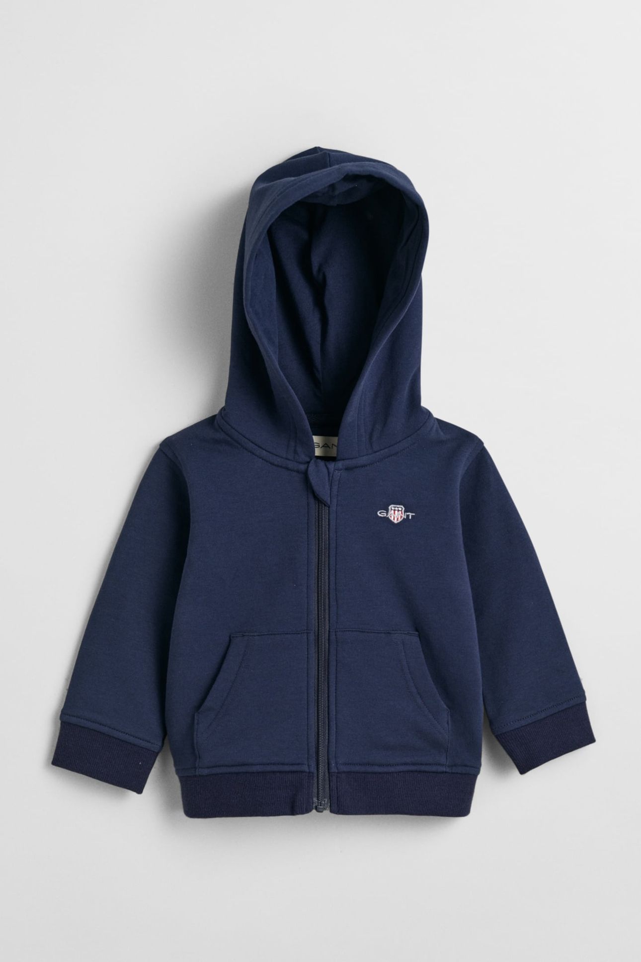 BABY UNISEX SHIELD ZIP HOODIE MARINE 2