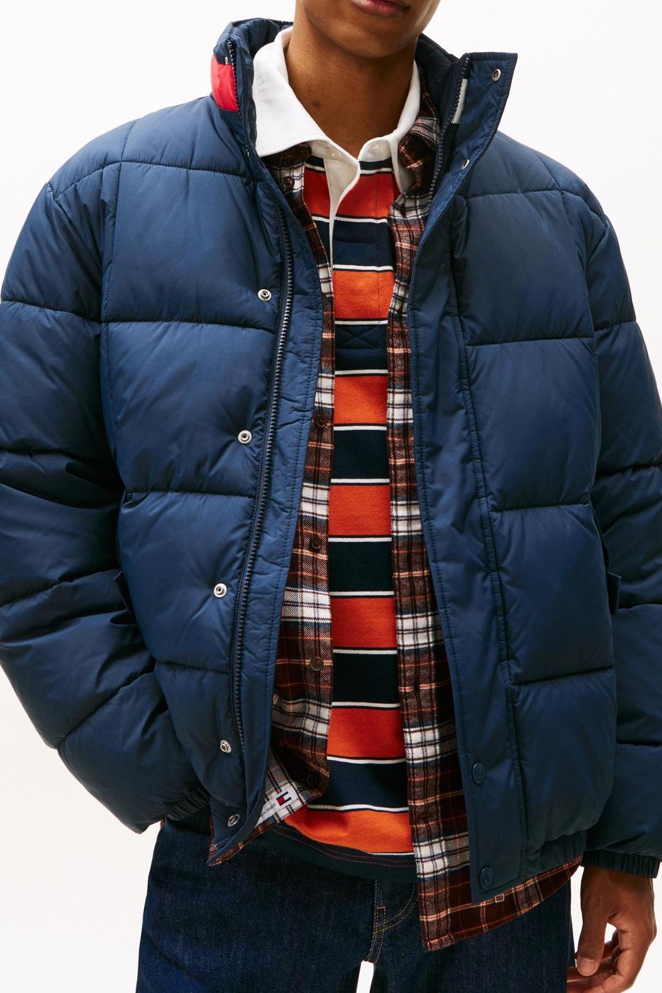 TJM DNA COLLAR PUFFER DARK NIGHT NAVY 3