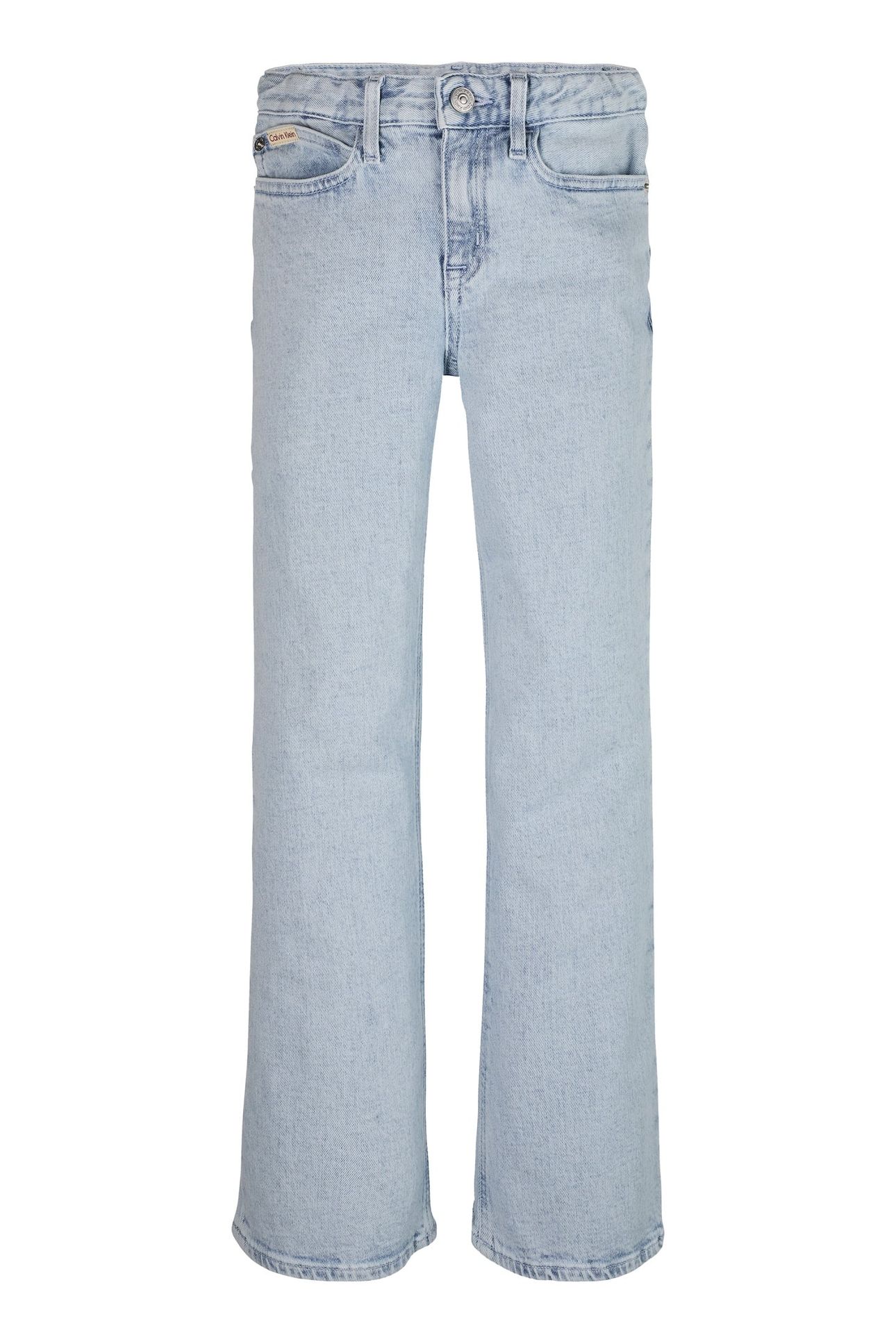 GIRLS WIDE LEG CLEAN SKY BLUE 3
