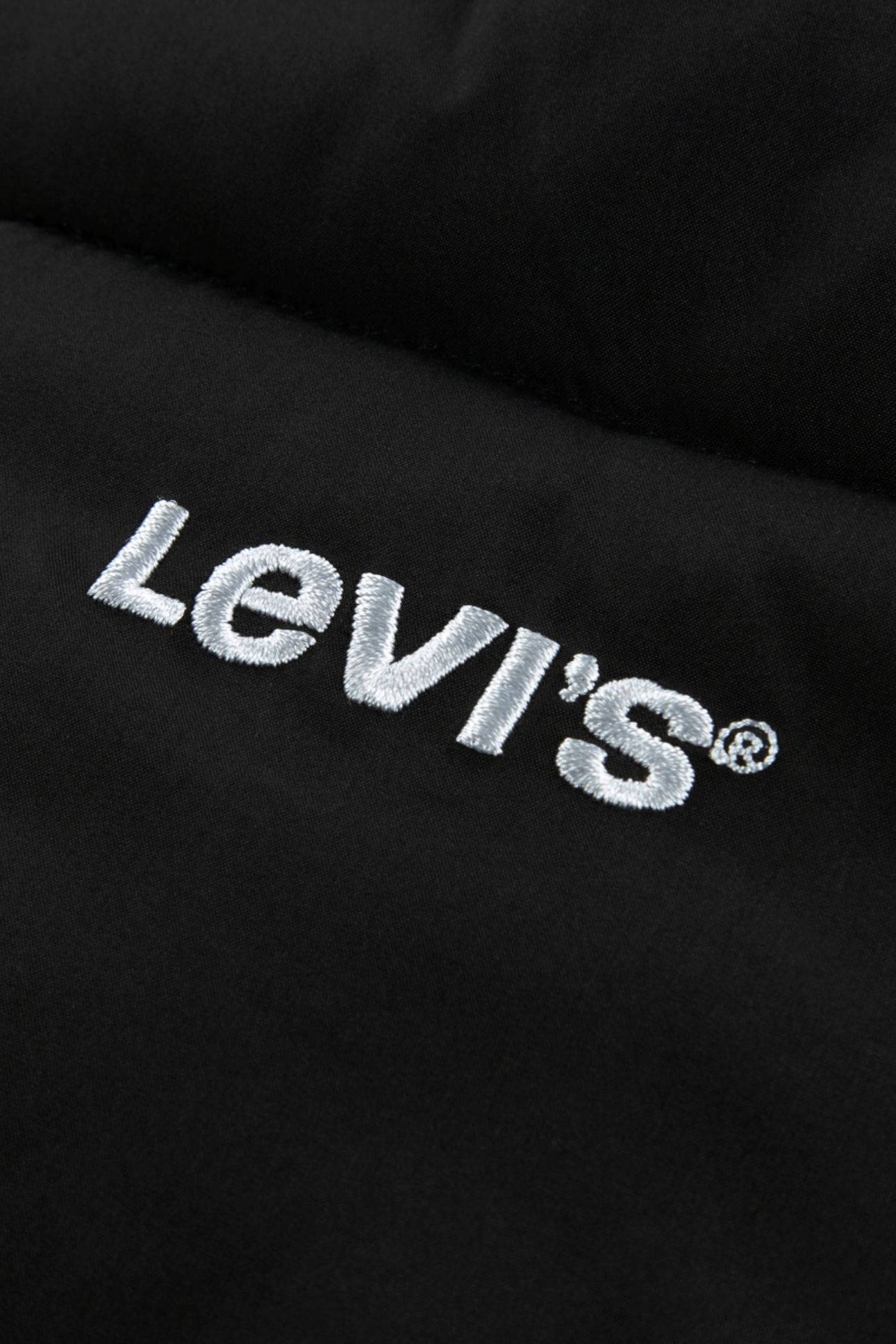 BOYS HVWT PUFFER WITH LOGO ELAS BLACK 5