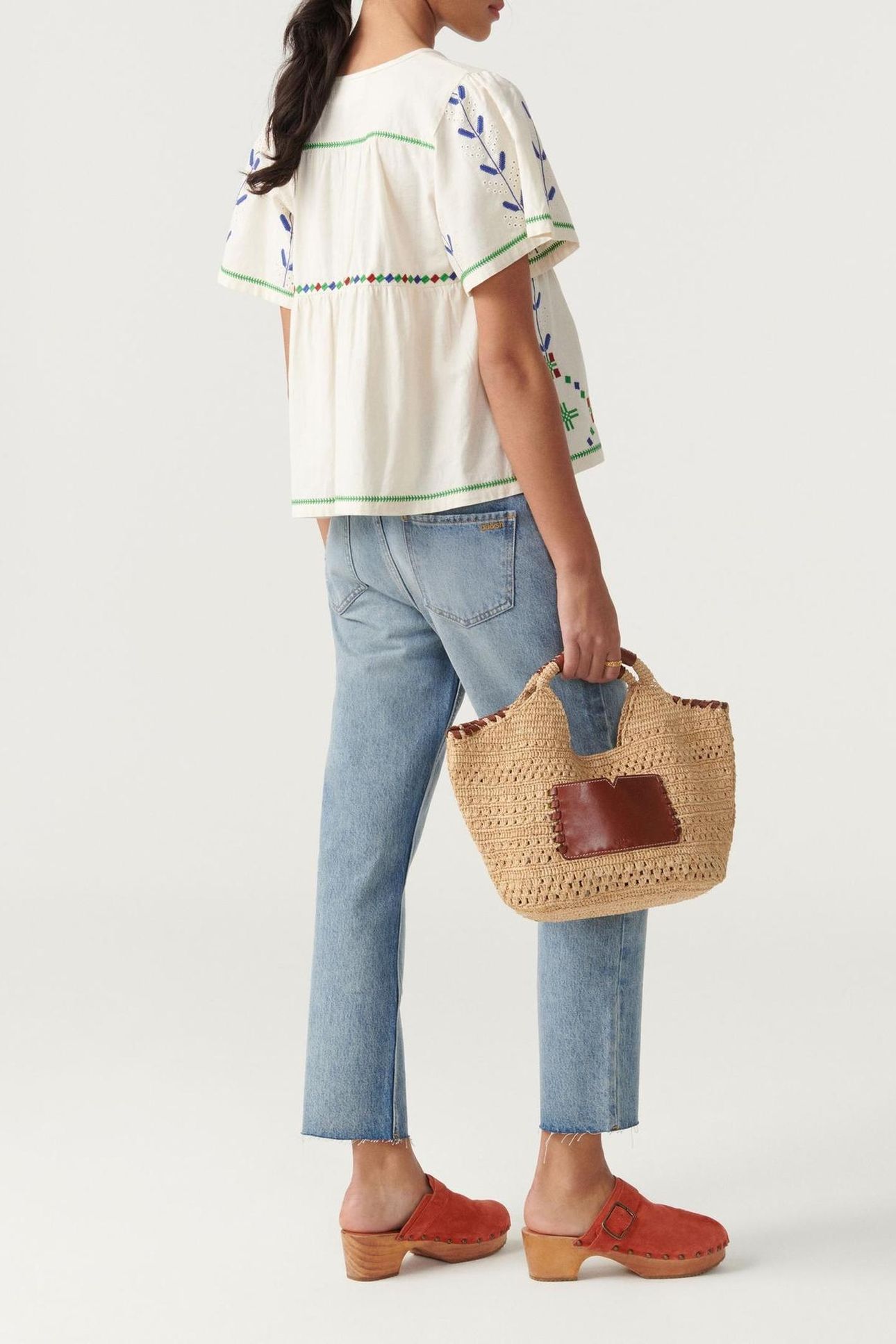 SHORT SLEEVES TOP ECRU 2