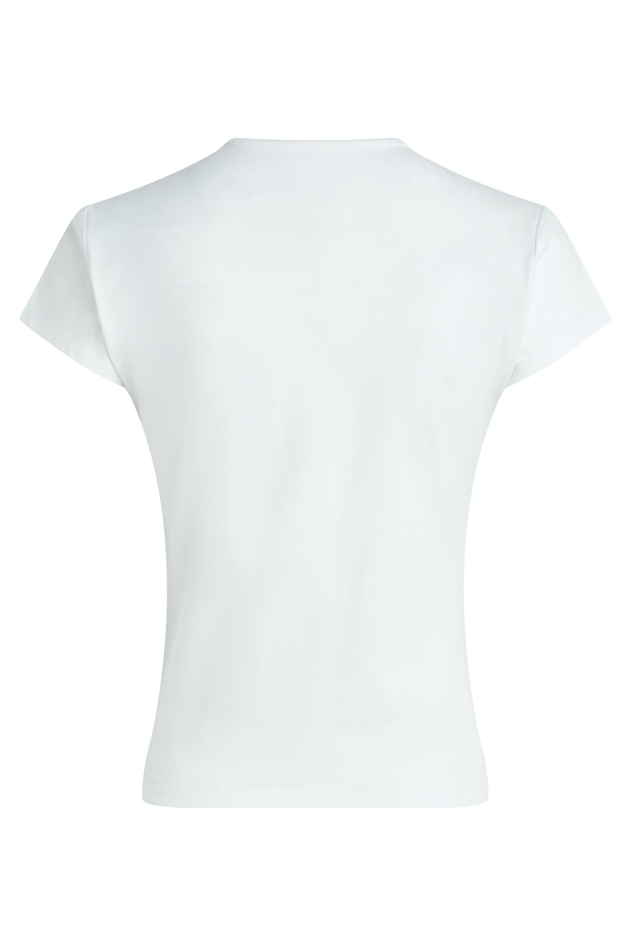 SS SLIM SCRIPT TEE BRILLIANT WHITE 5