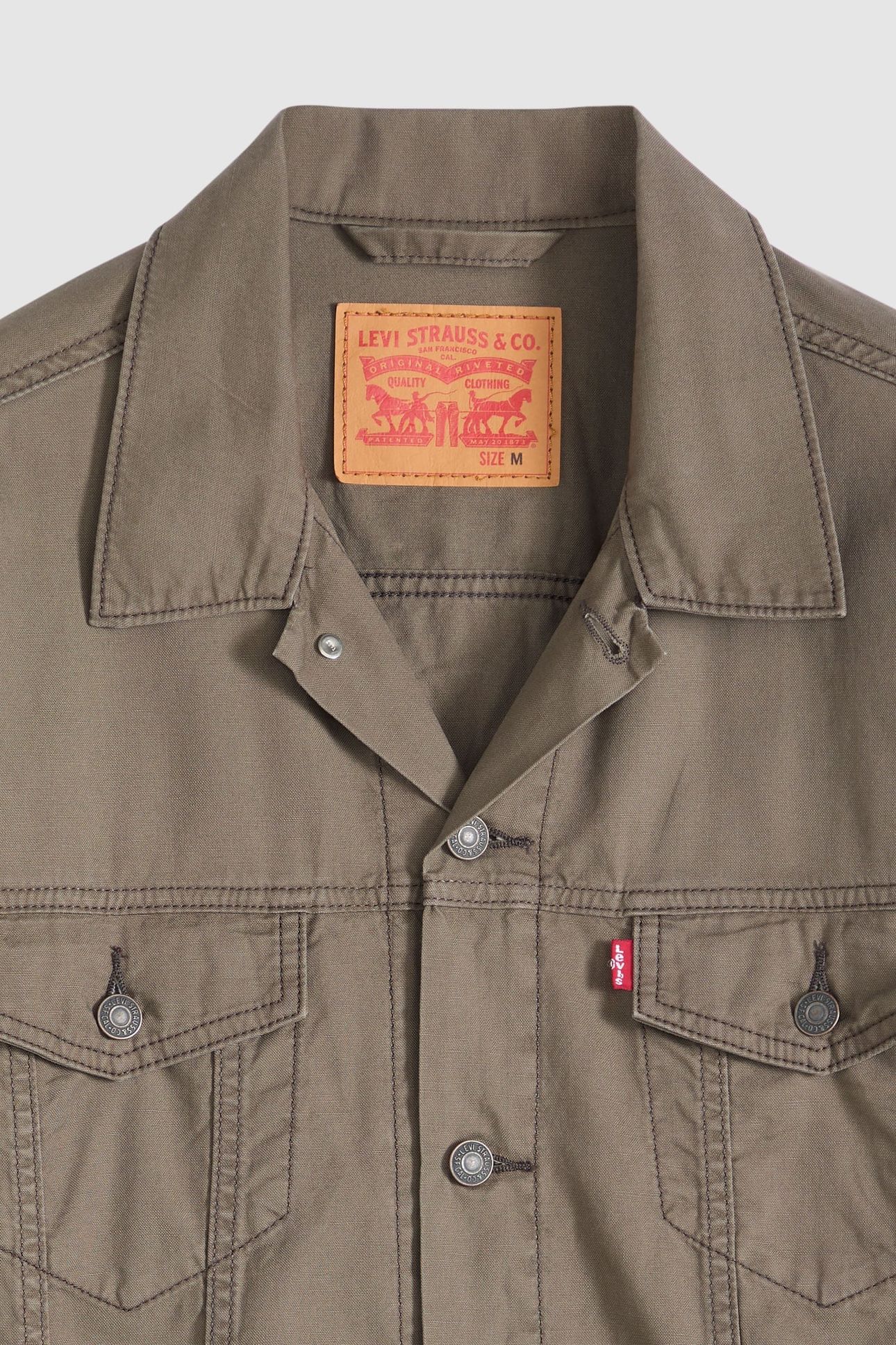 RELAXED TYPE III TRUCKER JACKET MAITAKE BROWN 6