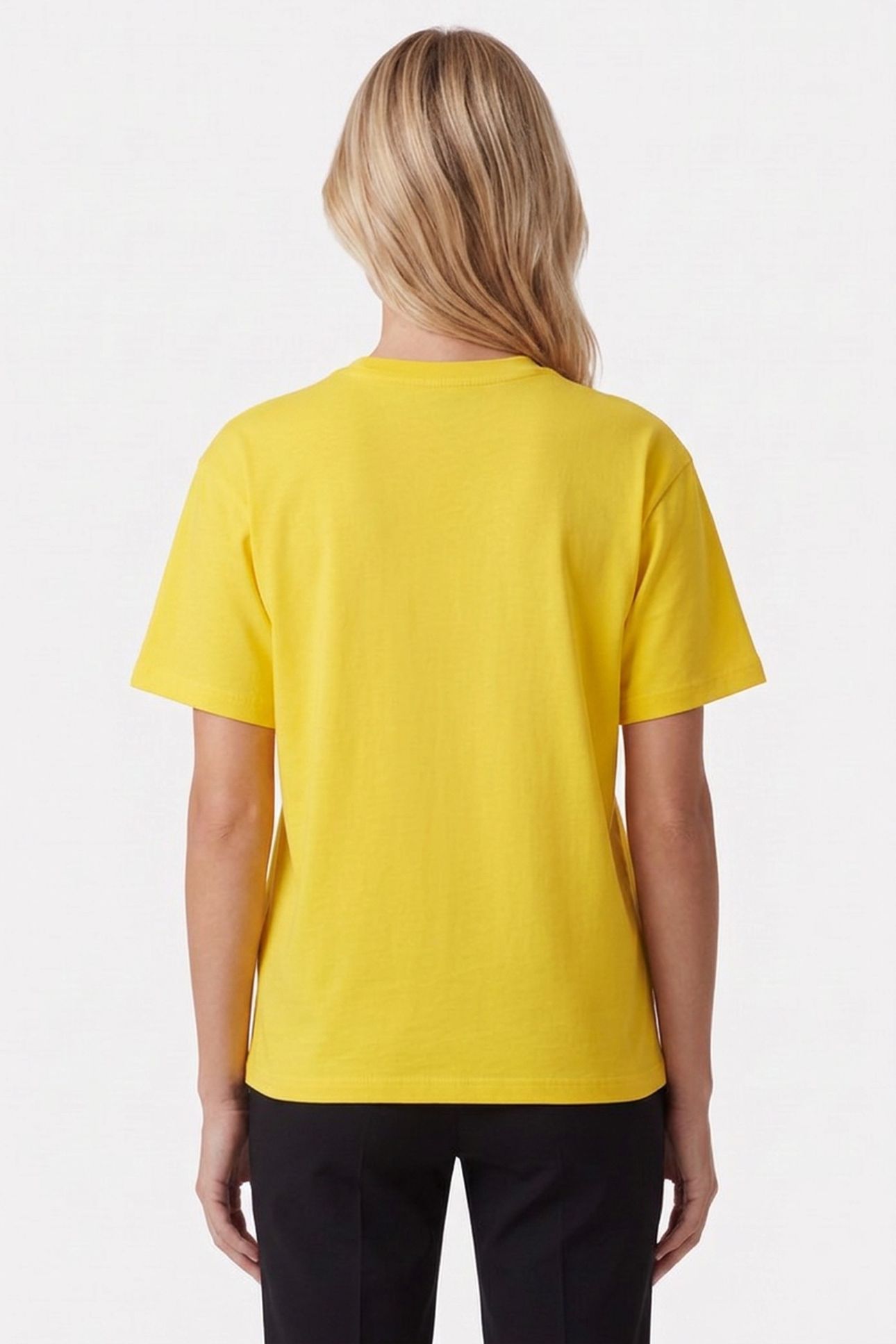 ORGANIC JERSEY T-SHIRT MULTICOLOR LOGO YELLOW 2