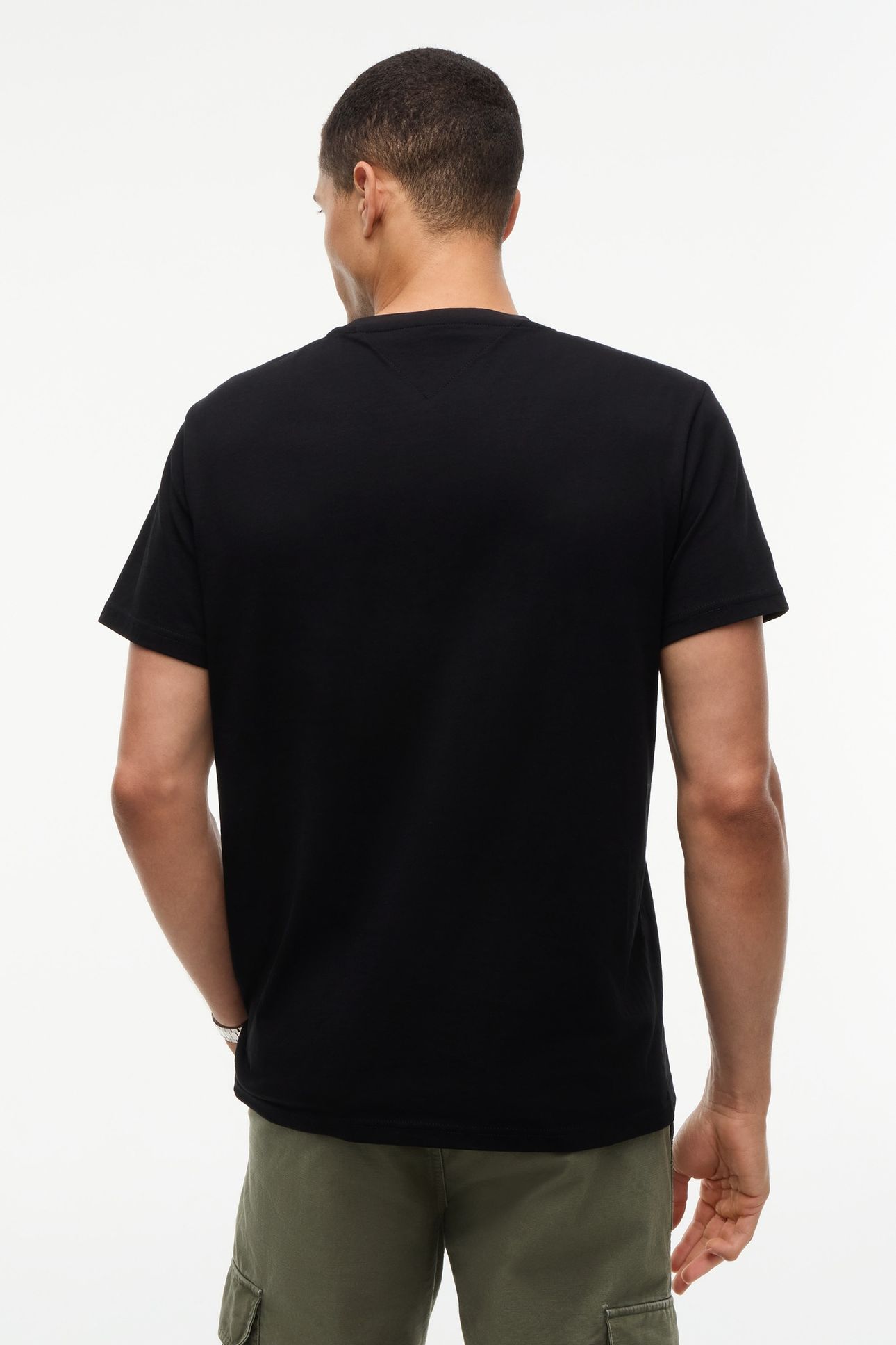 TJM SLIM LINEAR TEE BLACK 6