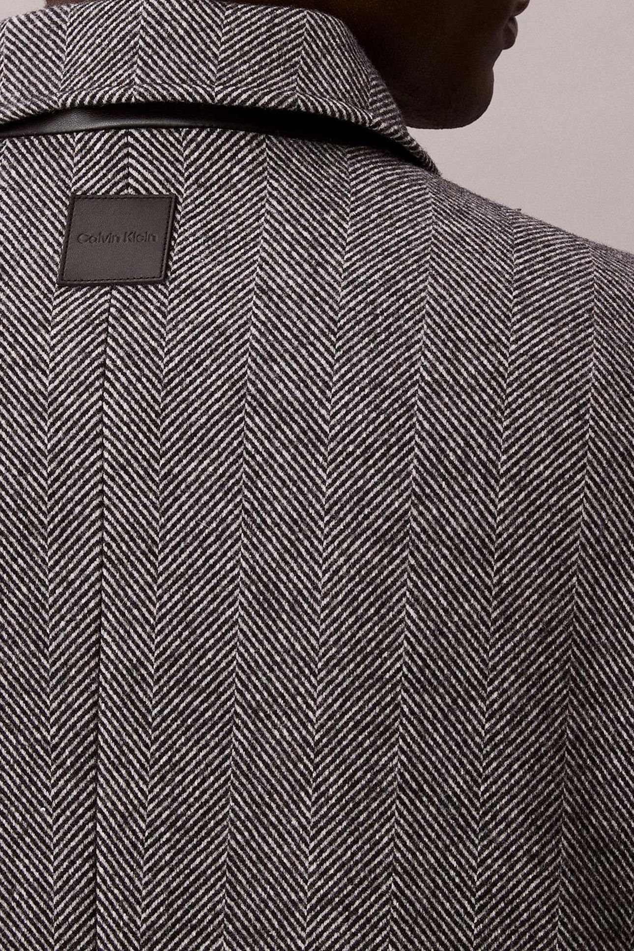 LS TECH WOOL BLEND COAT BLACK 6