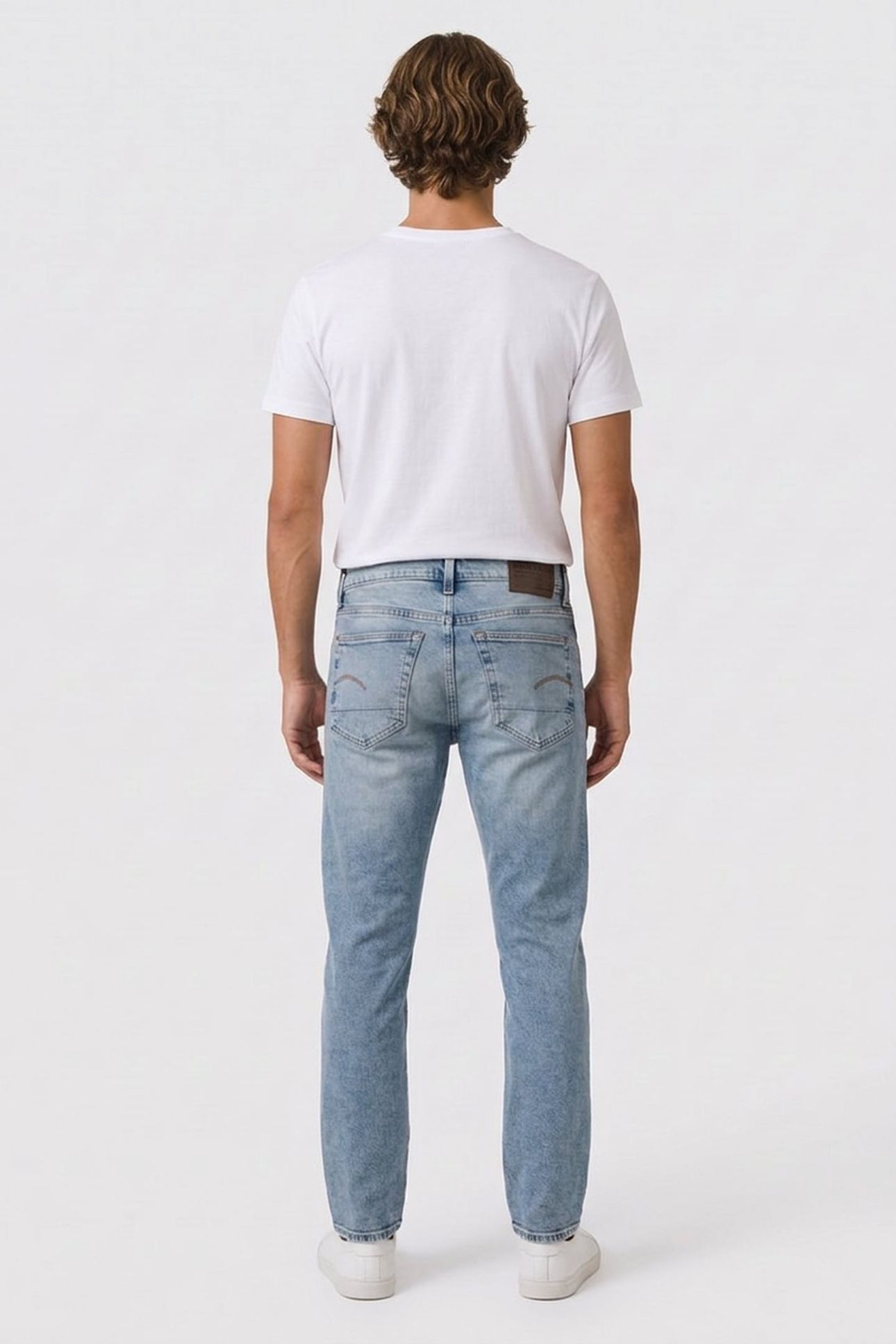 3301 REGULAR TAPERED MEDIUM BLUE 2