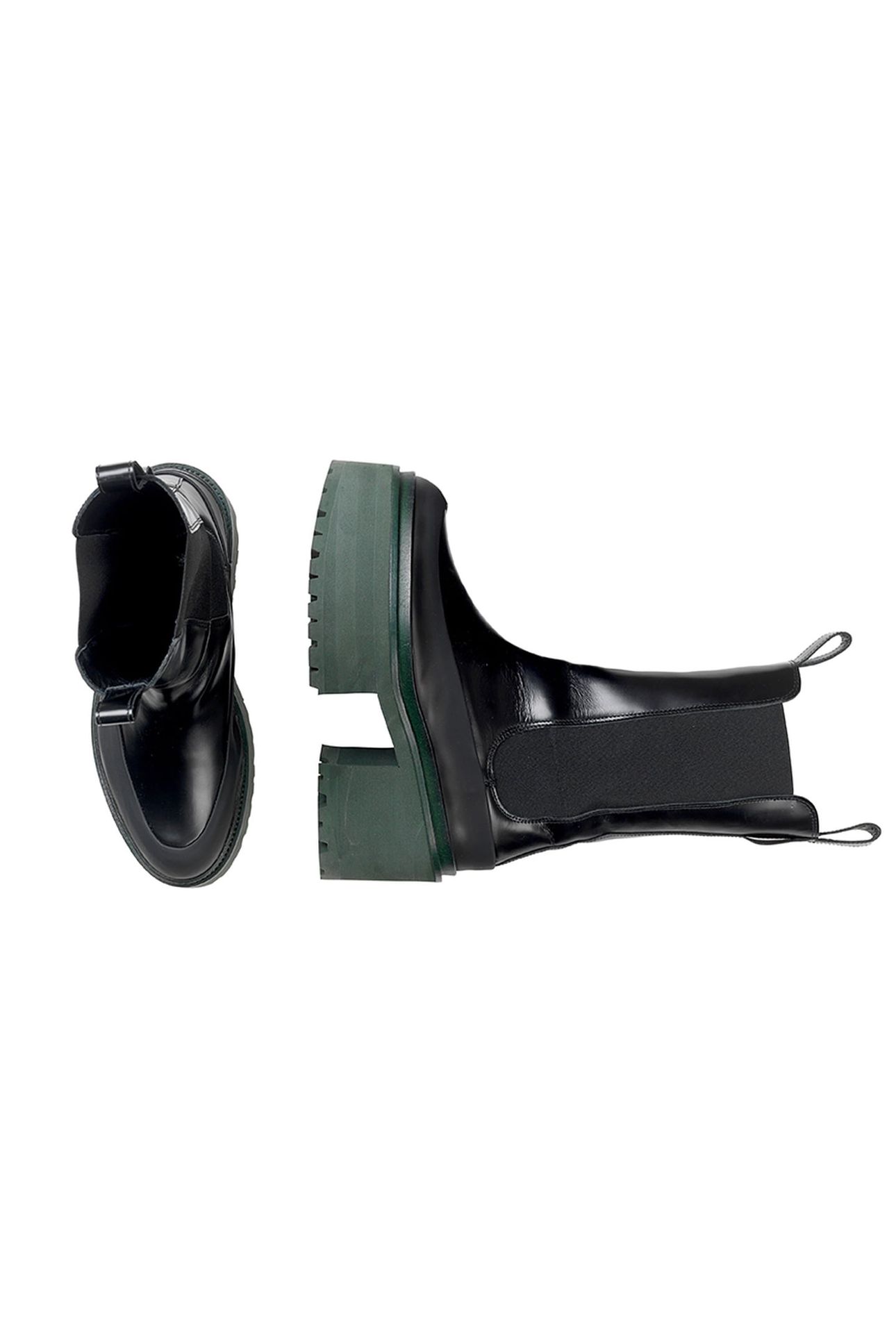 ELOISE CHELSEA PLATFORM BLACK 2