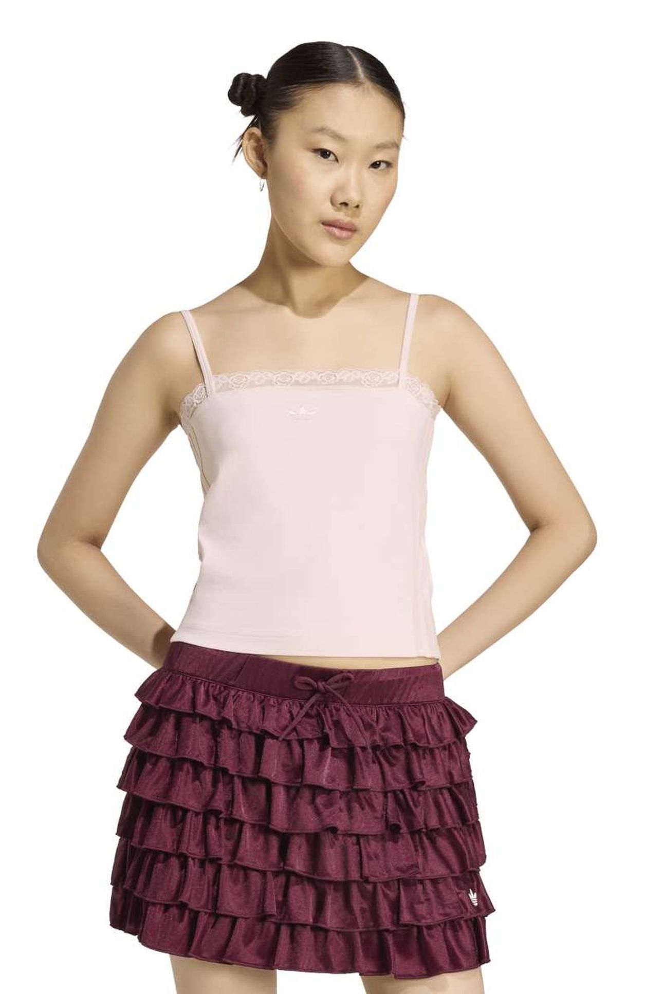 LACE TOP SANDY PINK 1