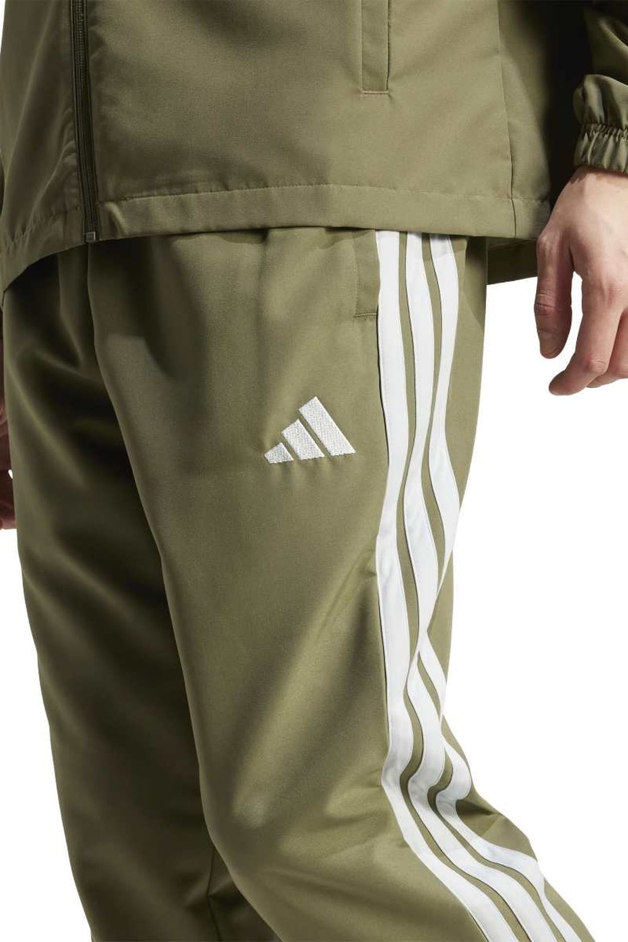 UNISEX 3S WV TRACK TOP TRACKSUIT OLIVE STRATA 8