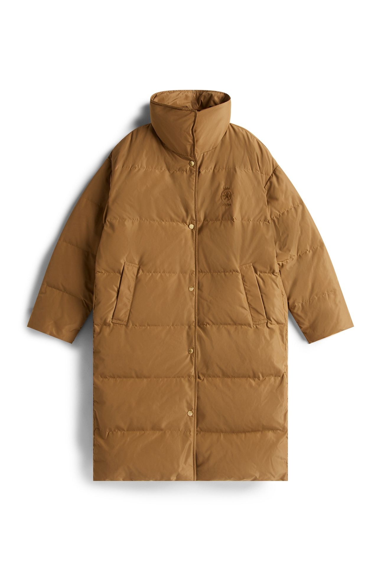 CREST MW DOWN REG COAT HICKORY 3