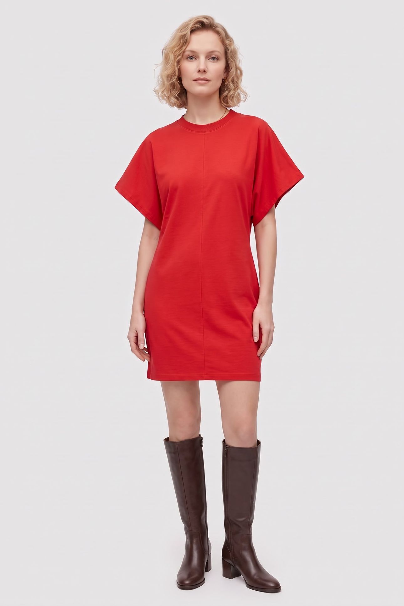 ST FELICIA DRESS RED 1