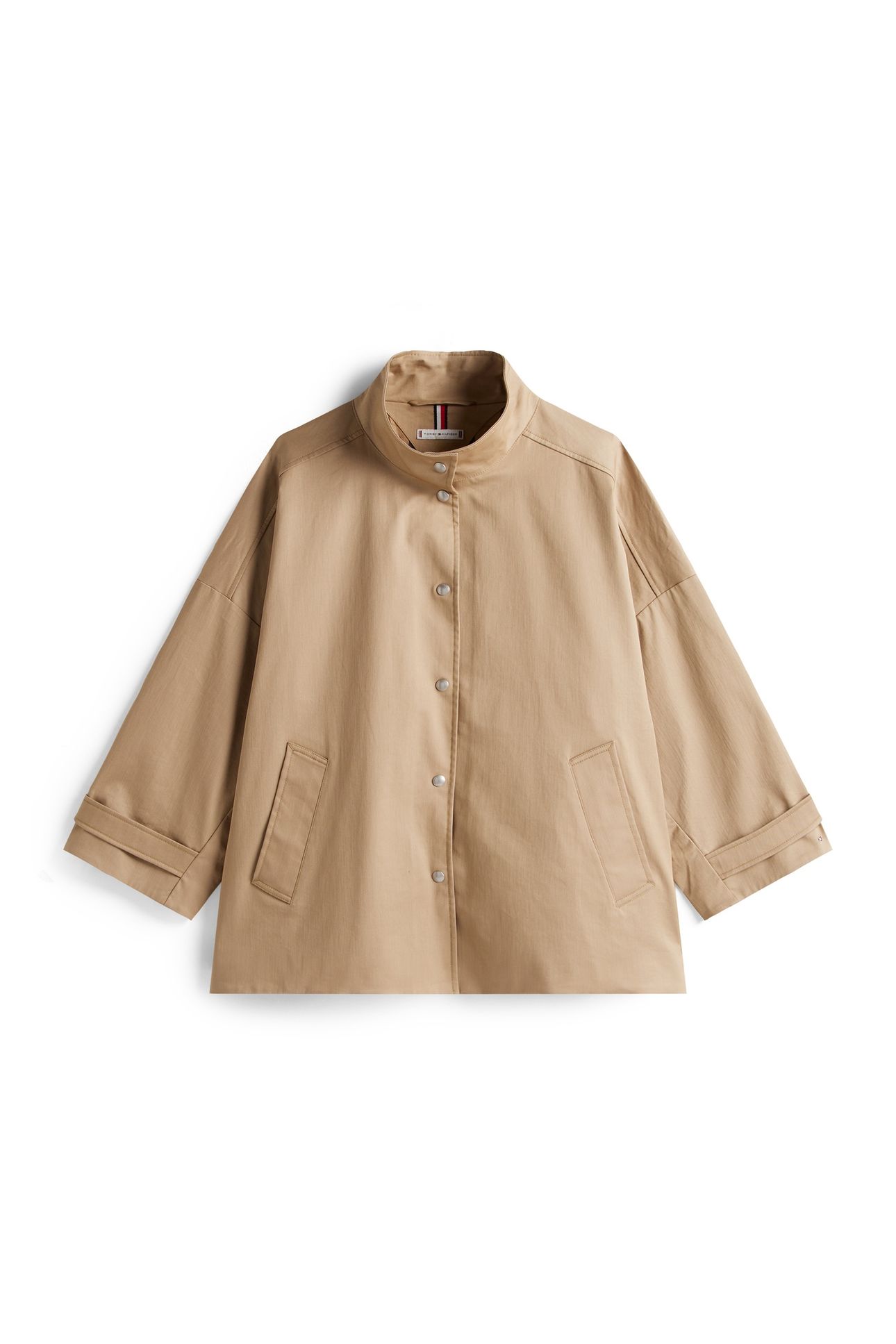 COTTON BLEND RELAXED JACKET BEIGE 3