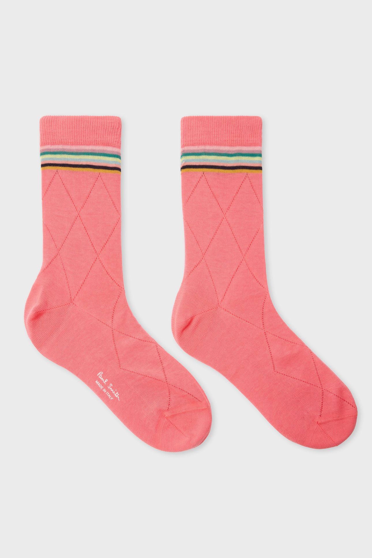 WOMEN SOCK INA OPENWORK PINK 2