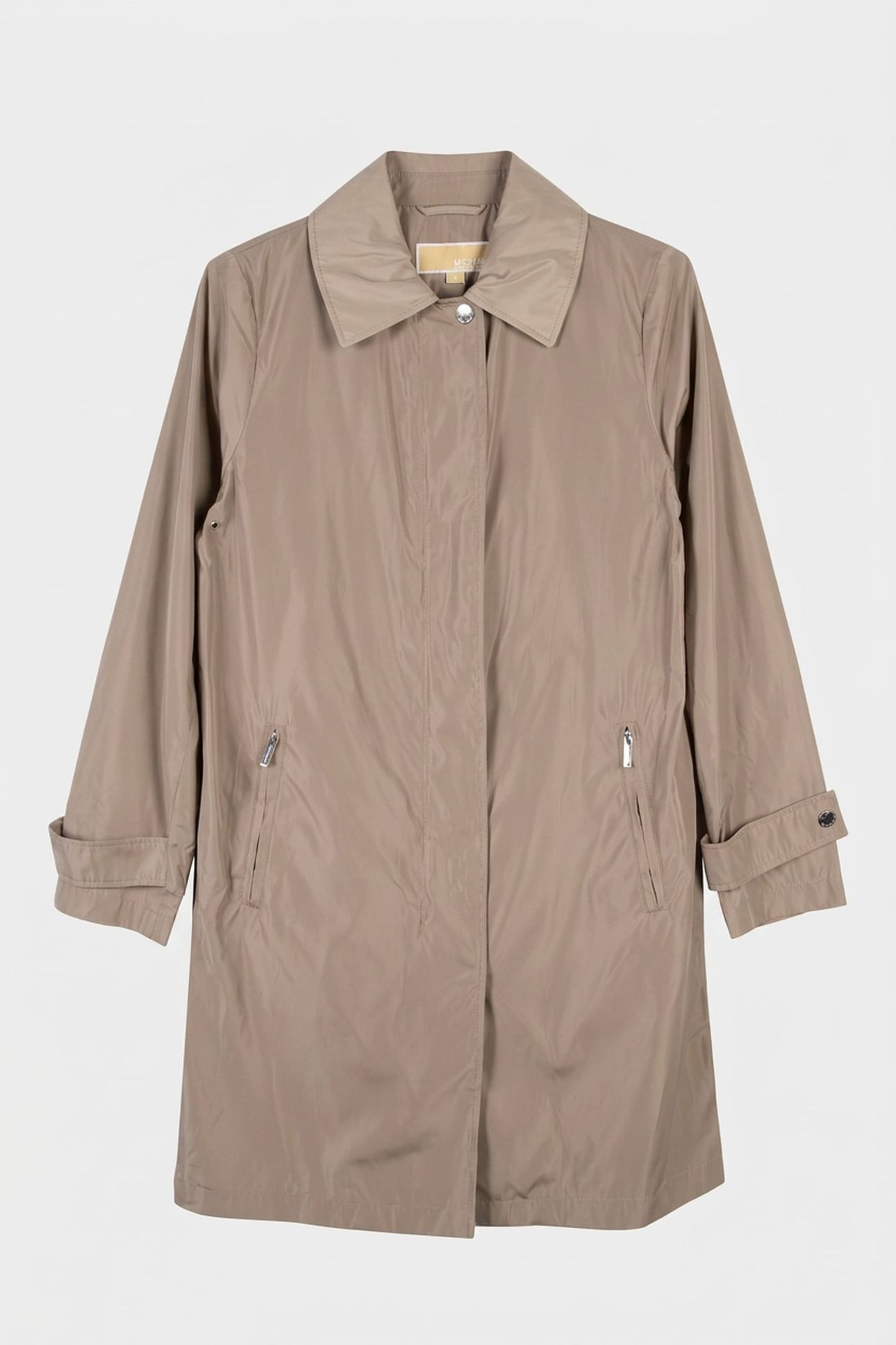 ZIP UP RAINCOAT TAUPE 3