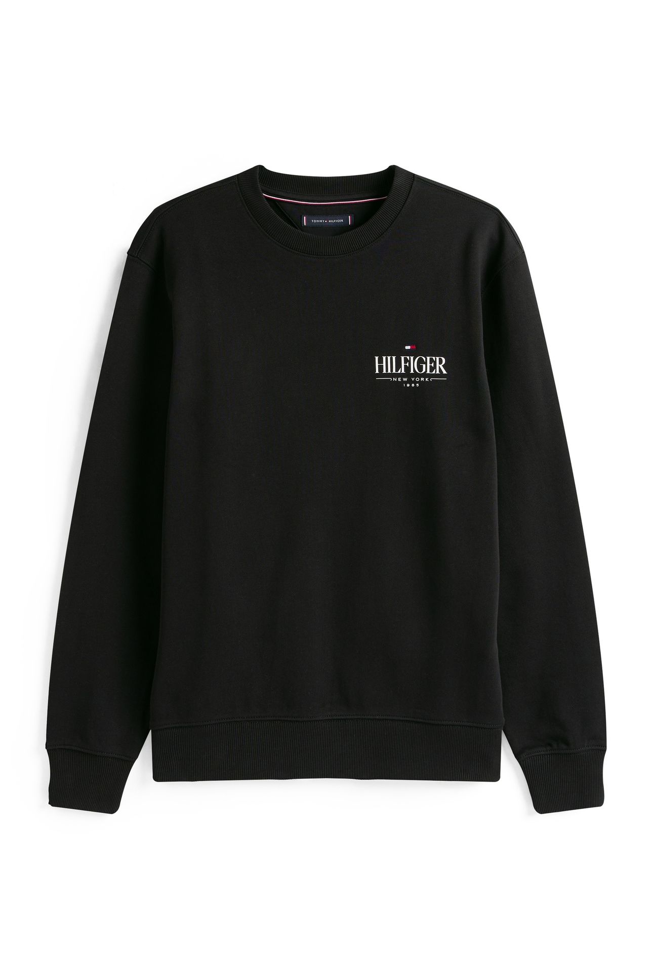 HILFIGER STACKED SWEATSHIRT BLACK 4