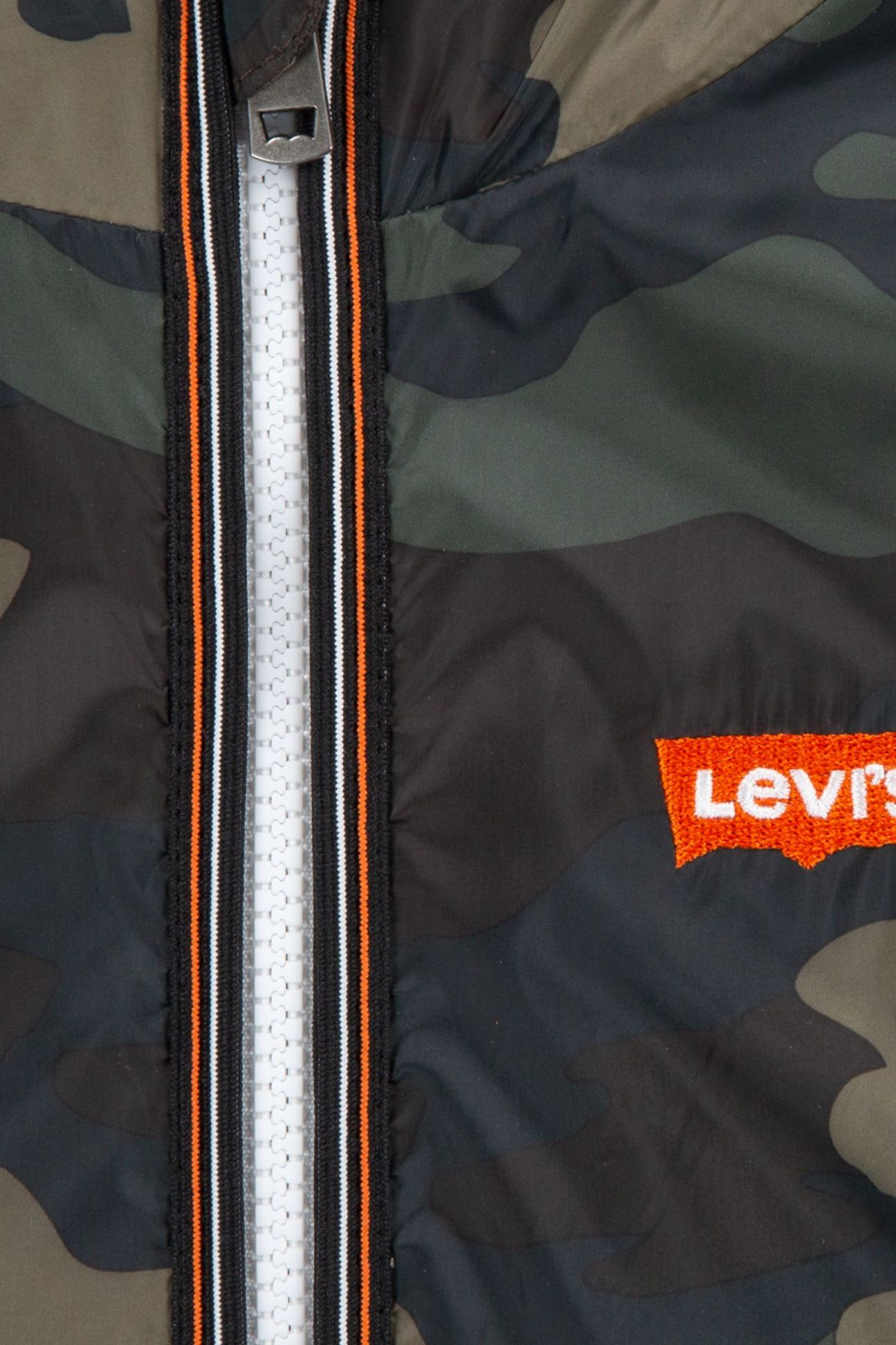 UNISEX ESSENTIAL WINDBREAKER THYME/NAVY CAMO 3