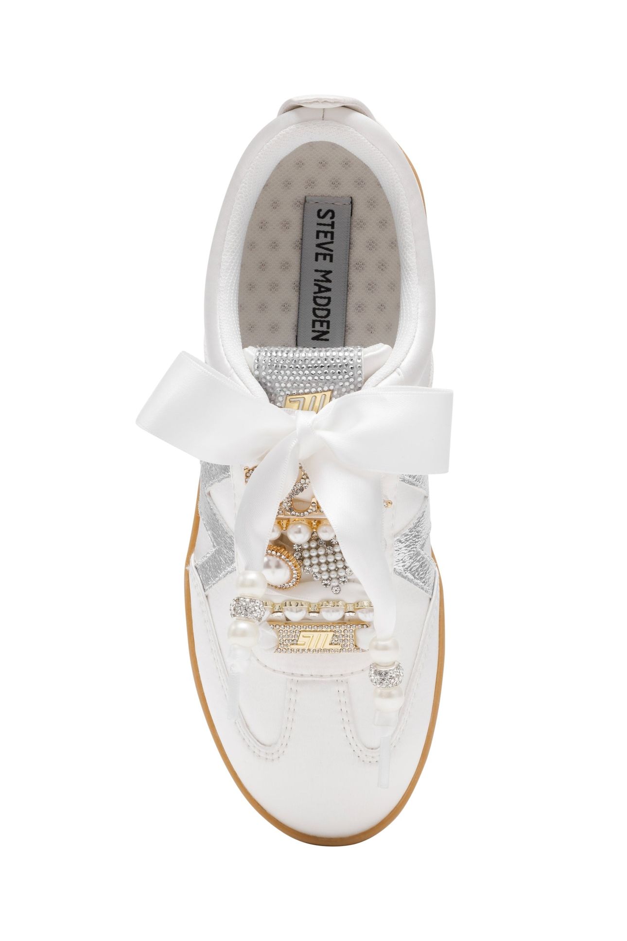 DEGREE-P SNEAKERS IVORY SATIN 6