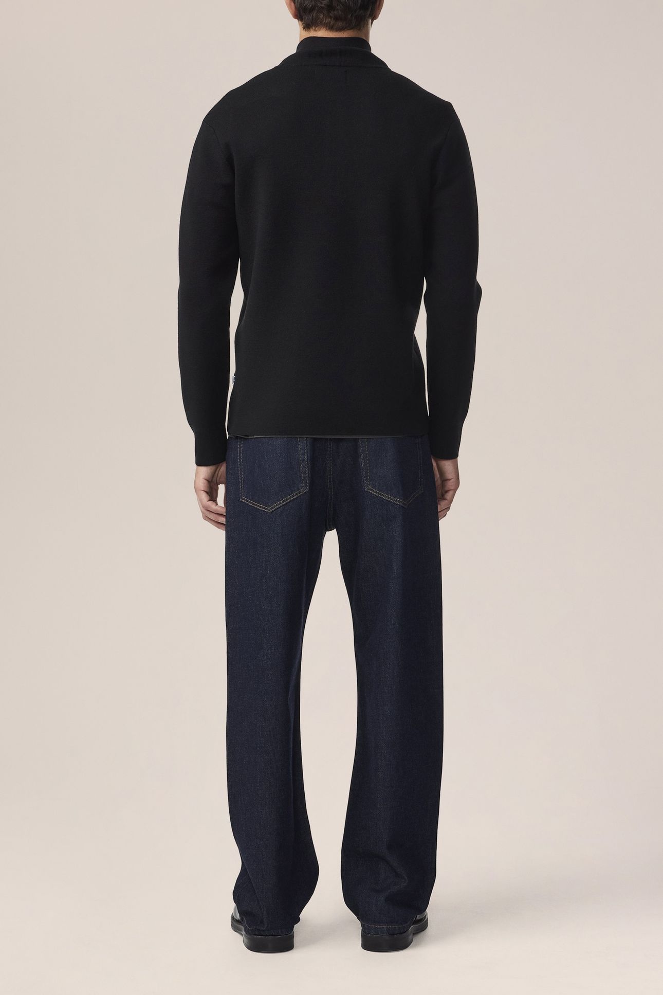 HARALD HALF ZIP 6530 BLACK 2