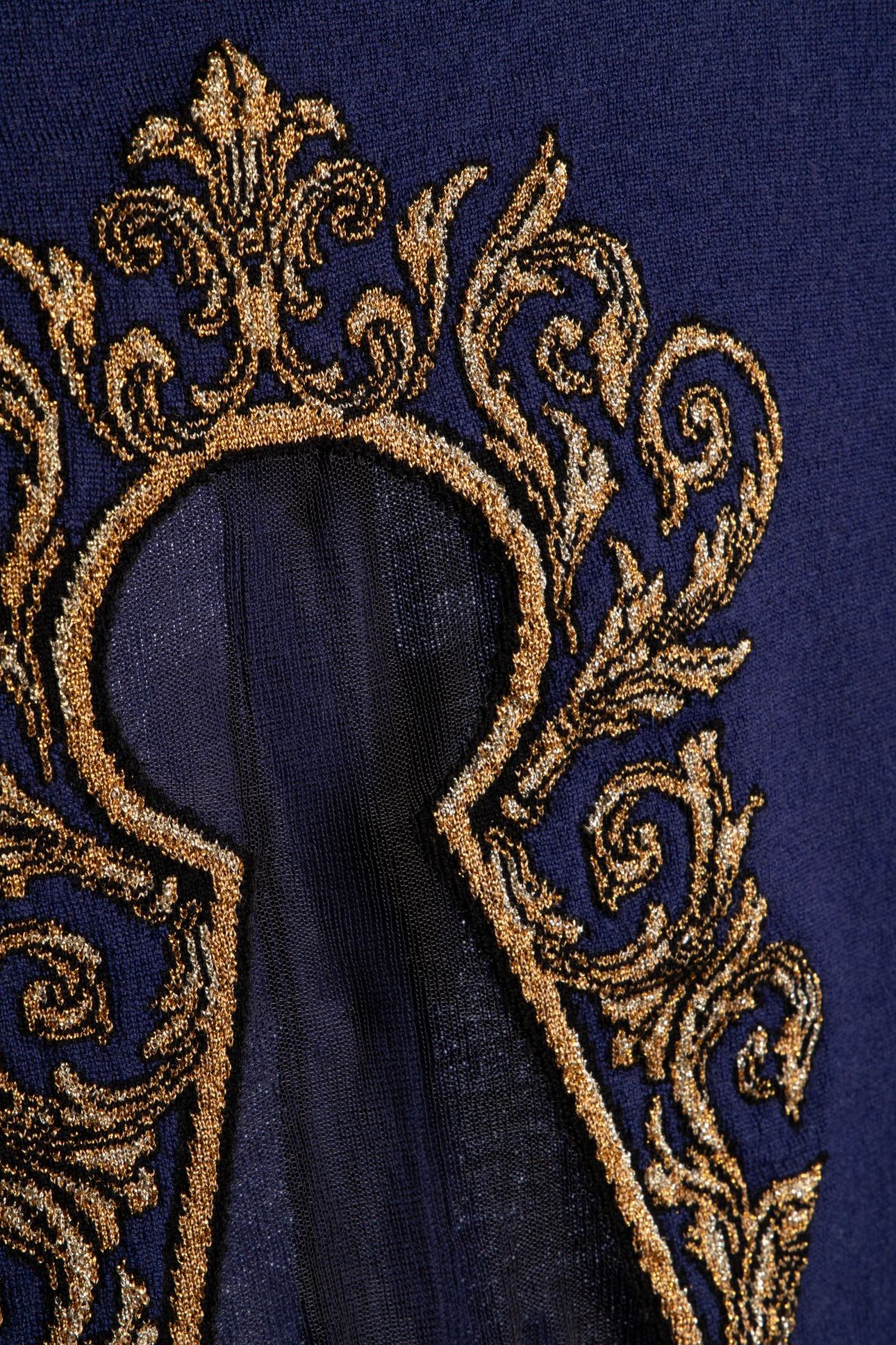 KNITTED JACKET BLUE 4
