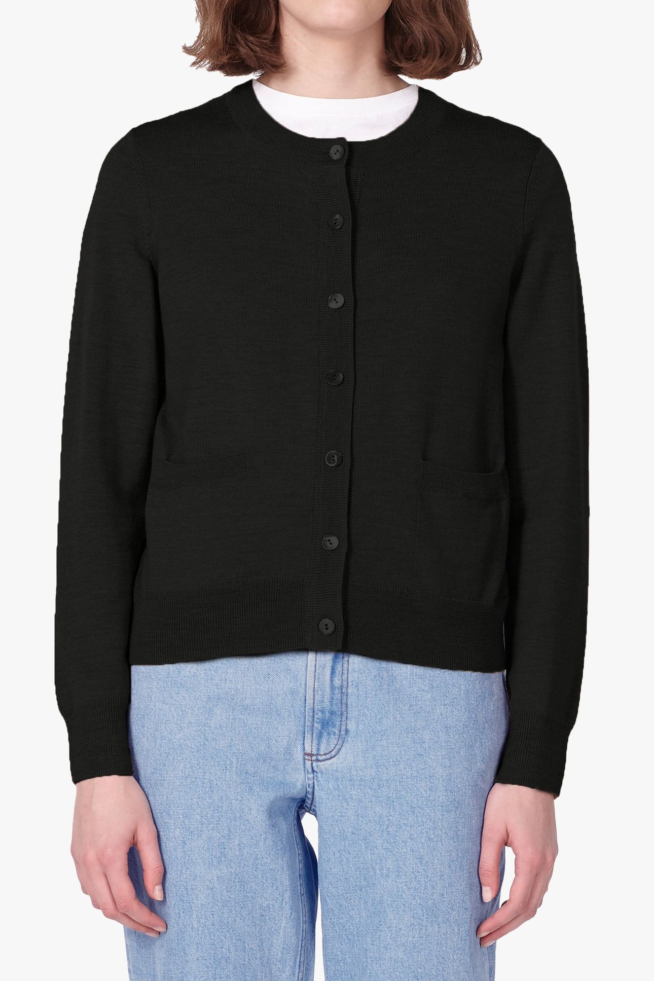 CARDIGAN MARINE BLACK 1