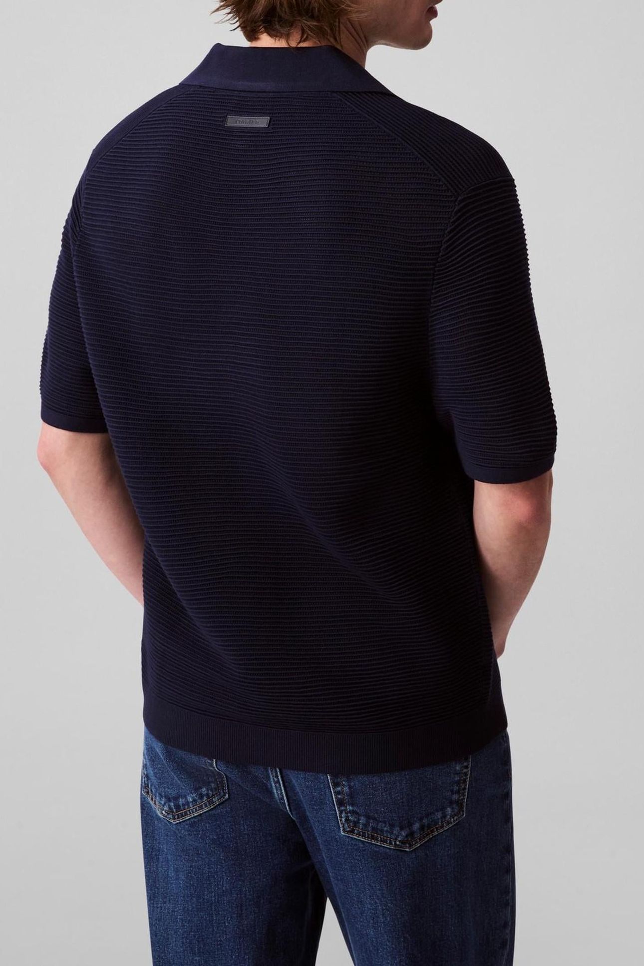 SS SNOWY TECH KNIT JUMPER DARK SAPPHIRE 2