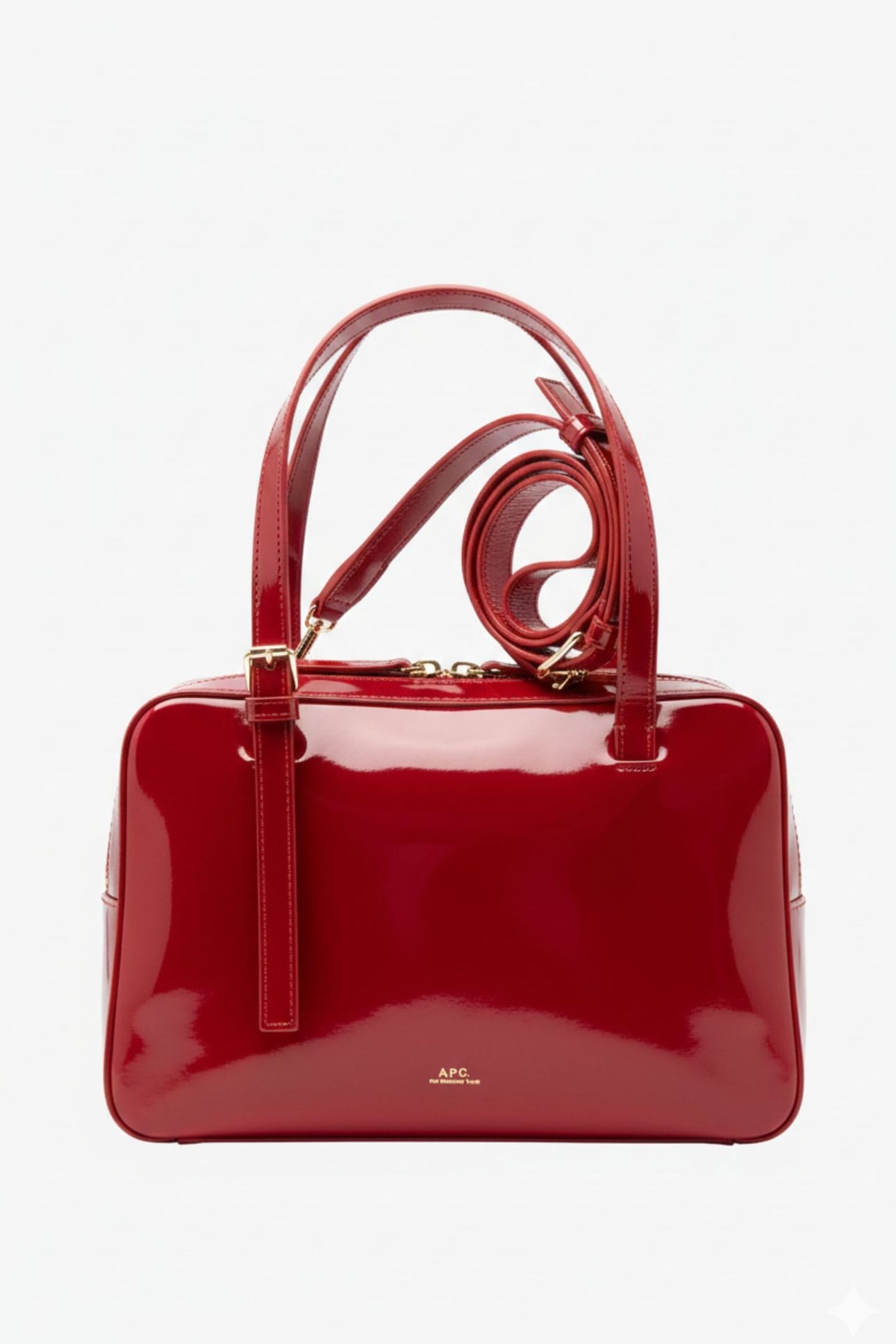 BAG VIRGINIE BOX BRIGHT RED 1