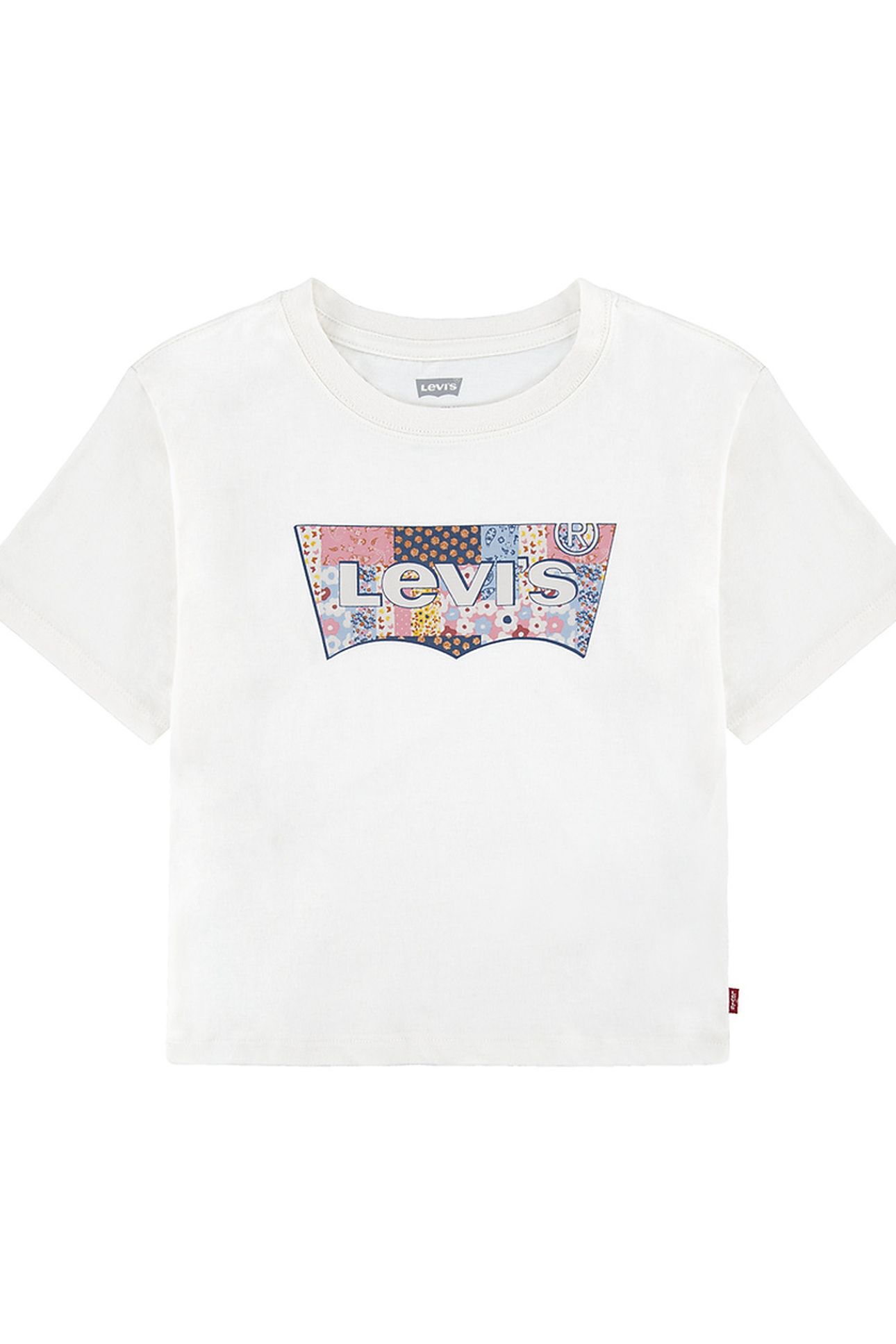 GIRLS MEET AND GREET ORGANIC TEE WHITE ALYSSUM 1