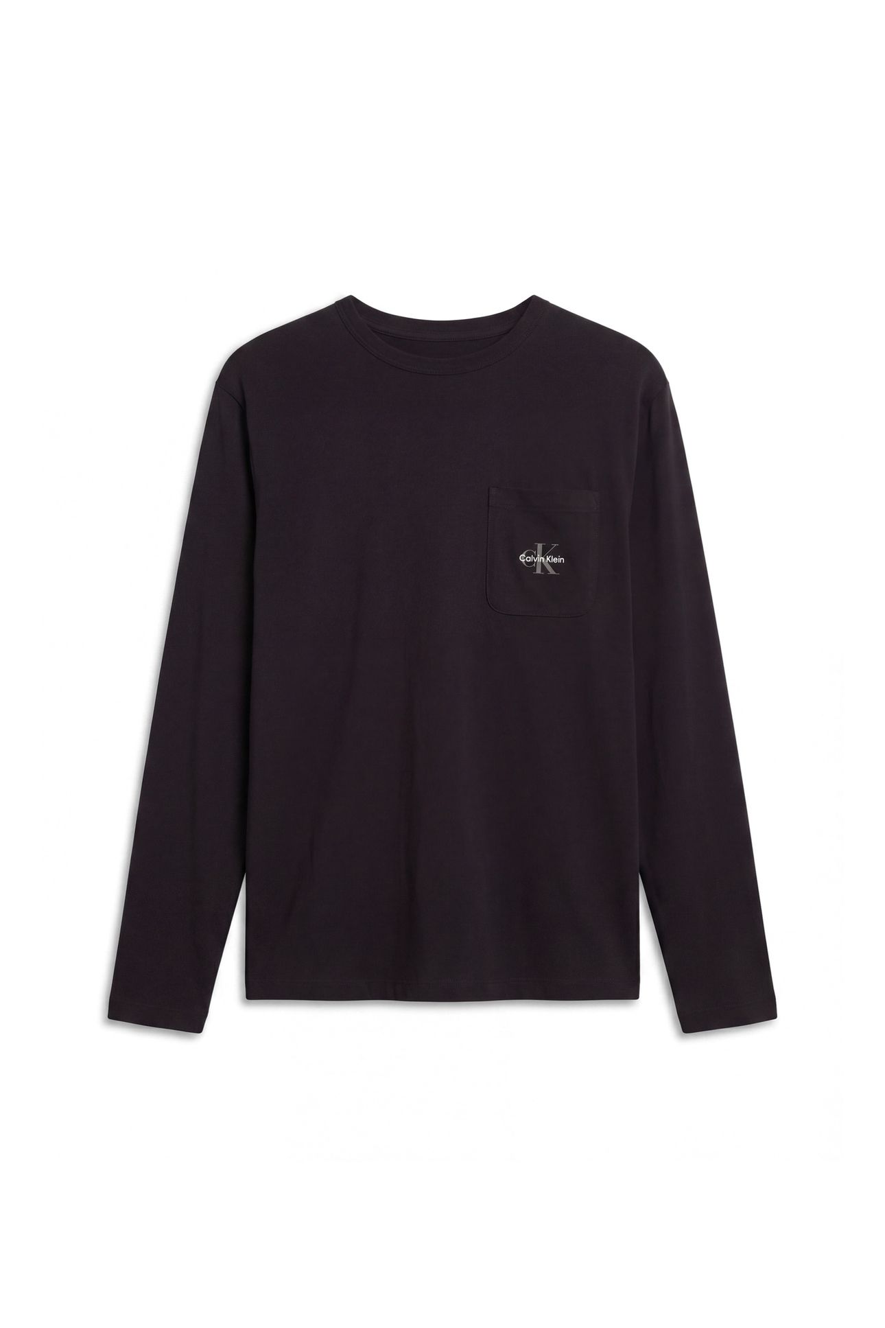 MONOGRAM L/S CREW NECK BLACK 4